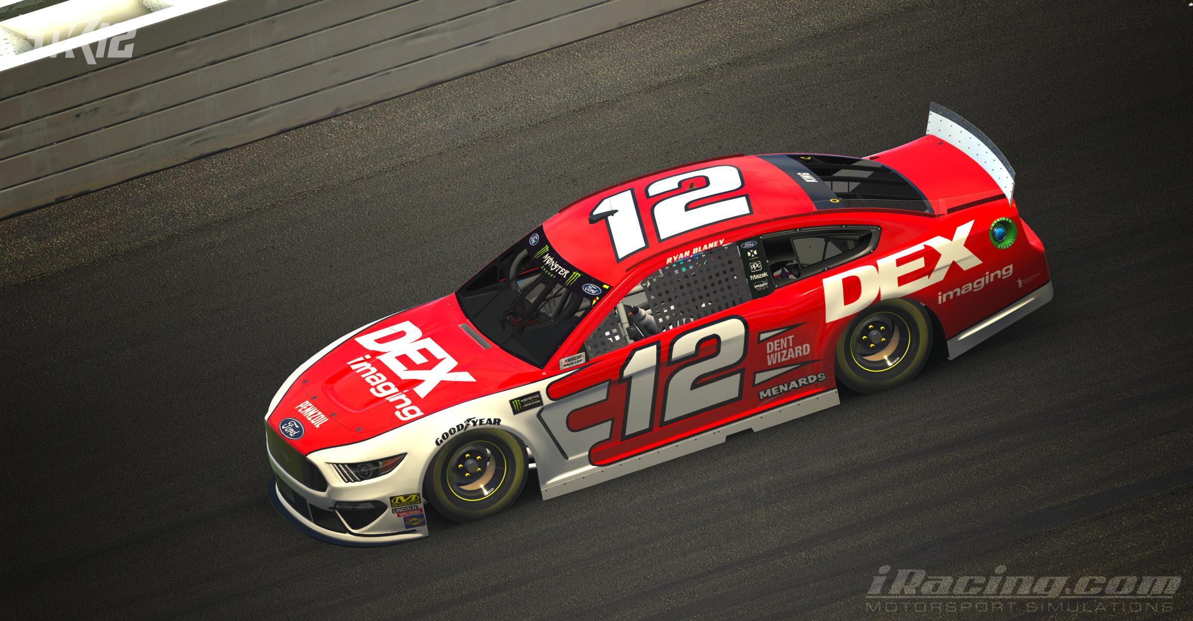 Ryan Blaney 2019 Dex Imaging 12 by Tyler King Trading Paints