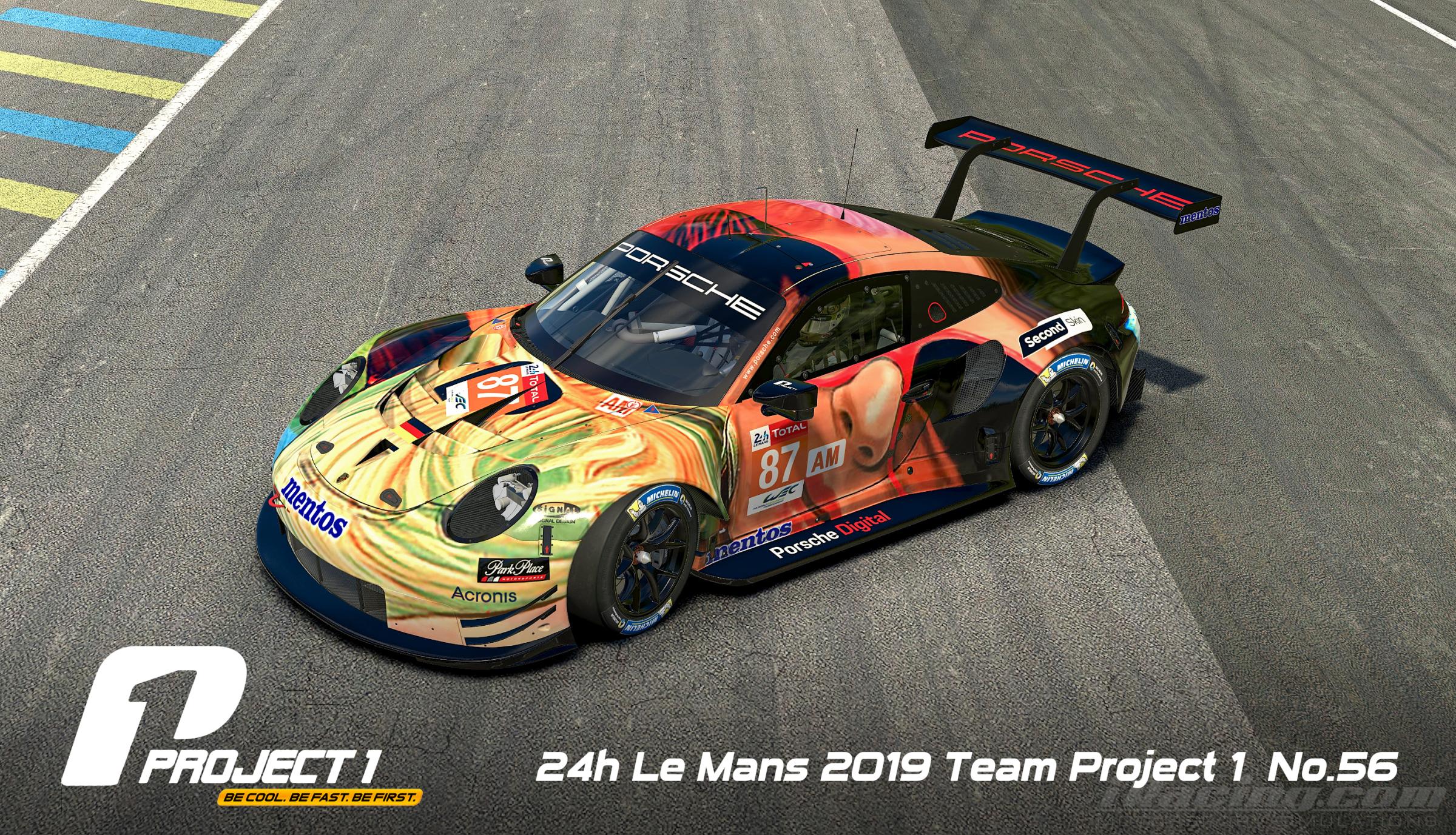 Preview of Team Project1 No.56 911RSR 24h LeMans 2019 ArtCar by Yuji Asakawa