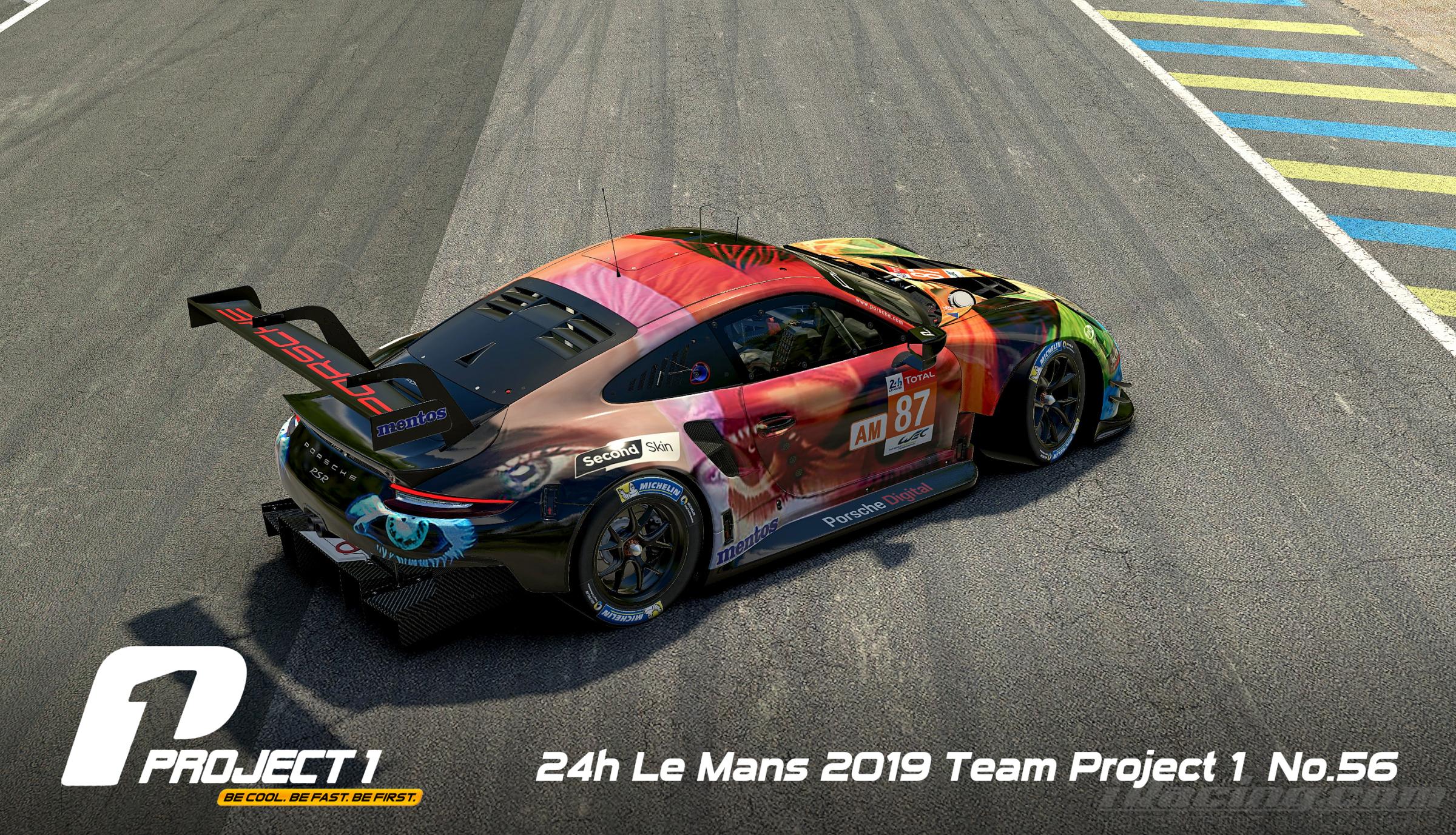 Preview of Team Project1 No.56 911RSR 24h LeMans 2019 ArtCar by Yuji Asakawa