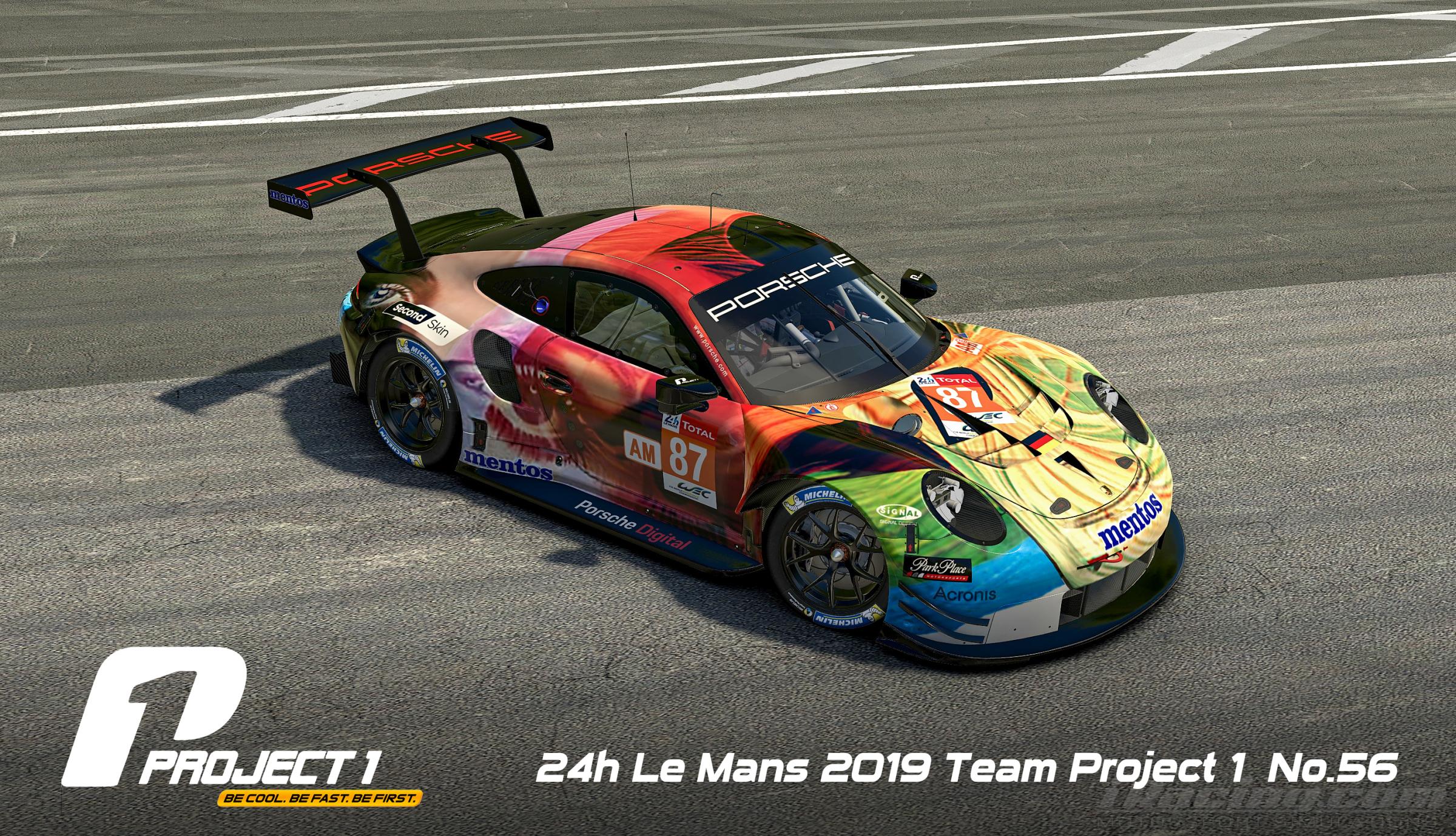 Preview of Team Project1 No.56 911RSR 24h LeMans 2019 ArtCar by Yuji Asakawa
