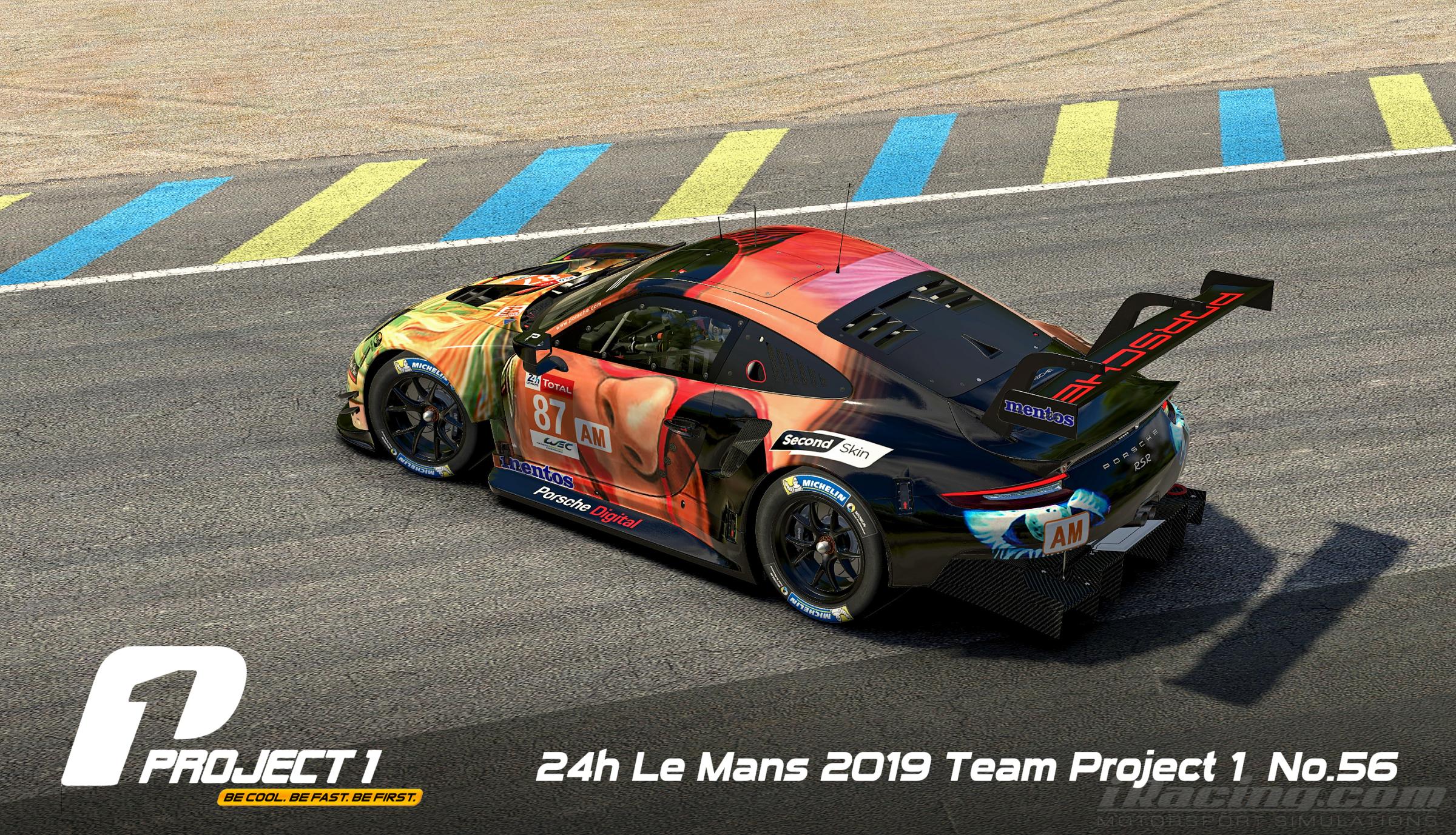 Preview of Team Project1 No.56 911RSR 24h LeMans 2019 ArtCar by Yuji Asakawa