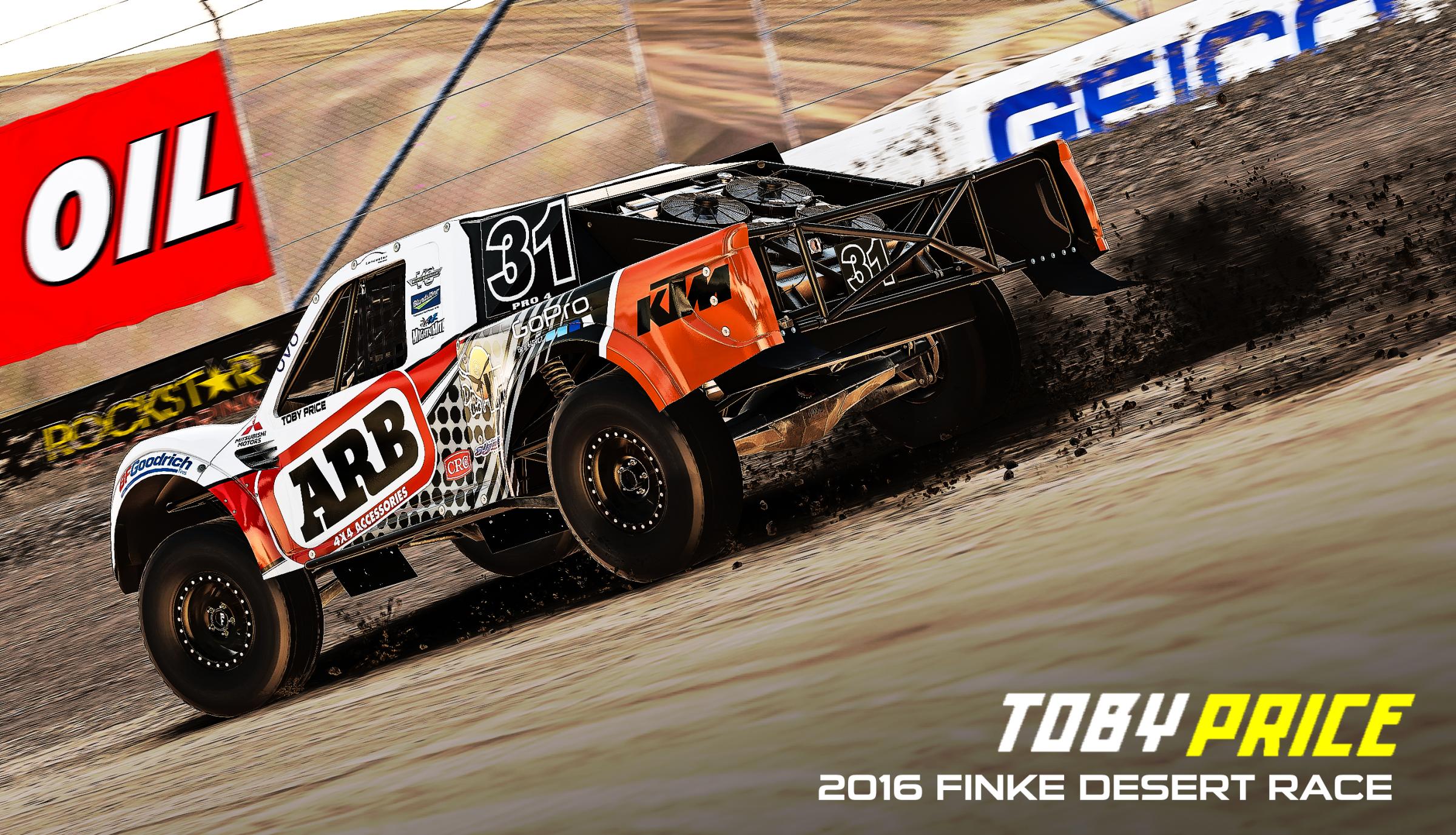 Preview of TOBY PRICE  ARB Trophy Truck    2016 Finke Desert Race Paint by Yuji Asakawa