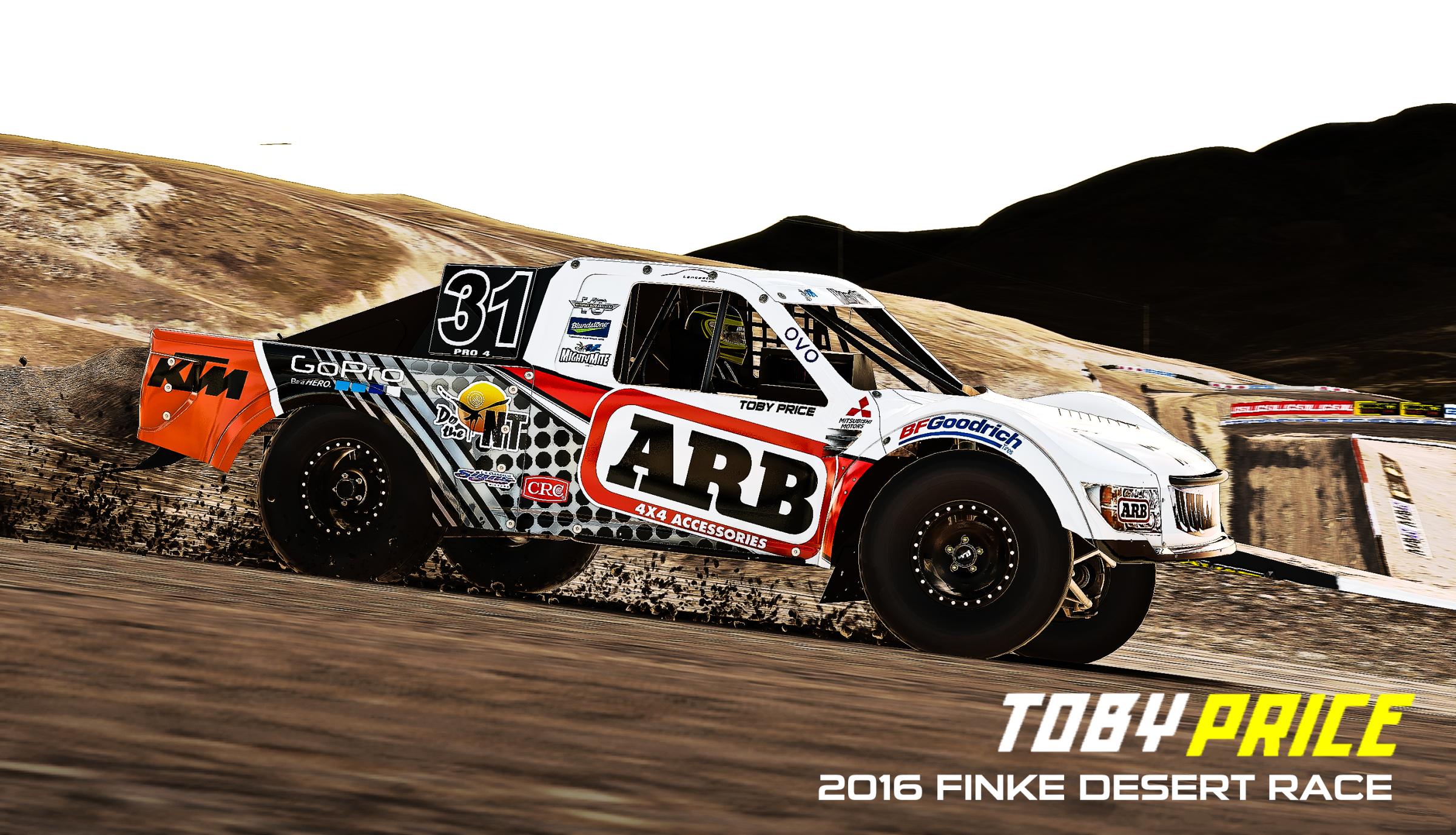 Preview of TOBY PRICE  ARB Trophy Truck    2016 Finke Desert Race Paint by Yuji Asakawa
