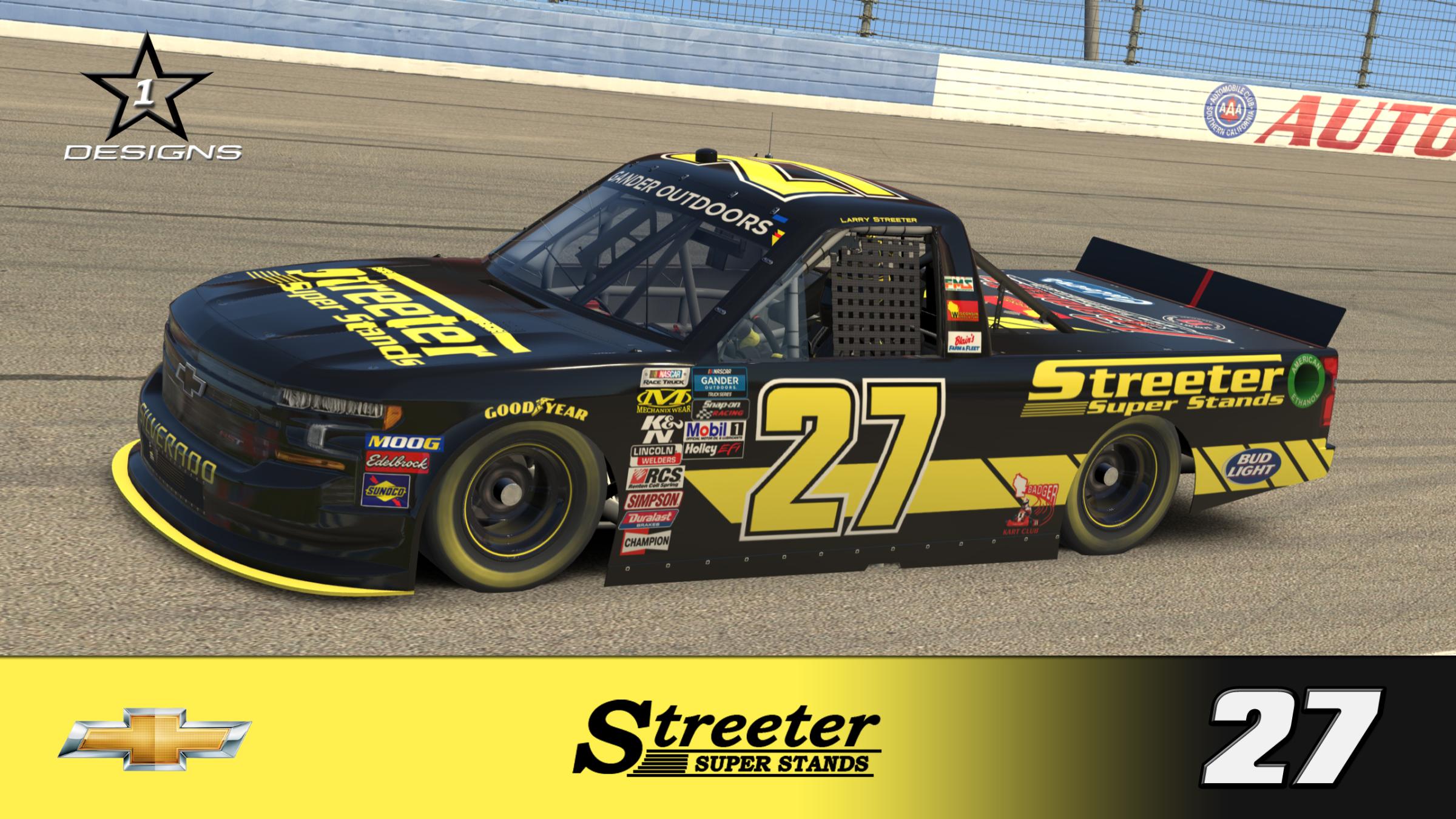 Streeter Super Stands Chevy Truck by Nicholas Orth Trading Paints
