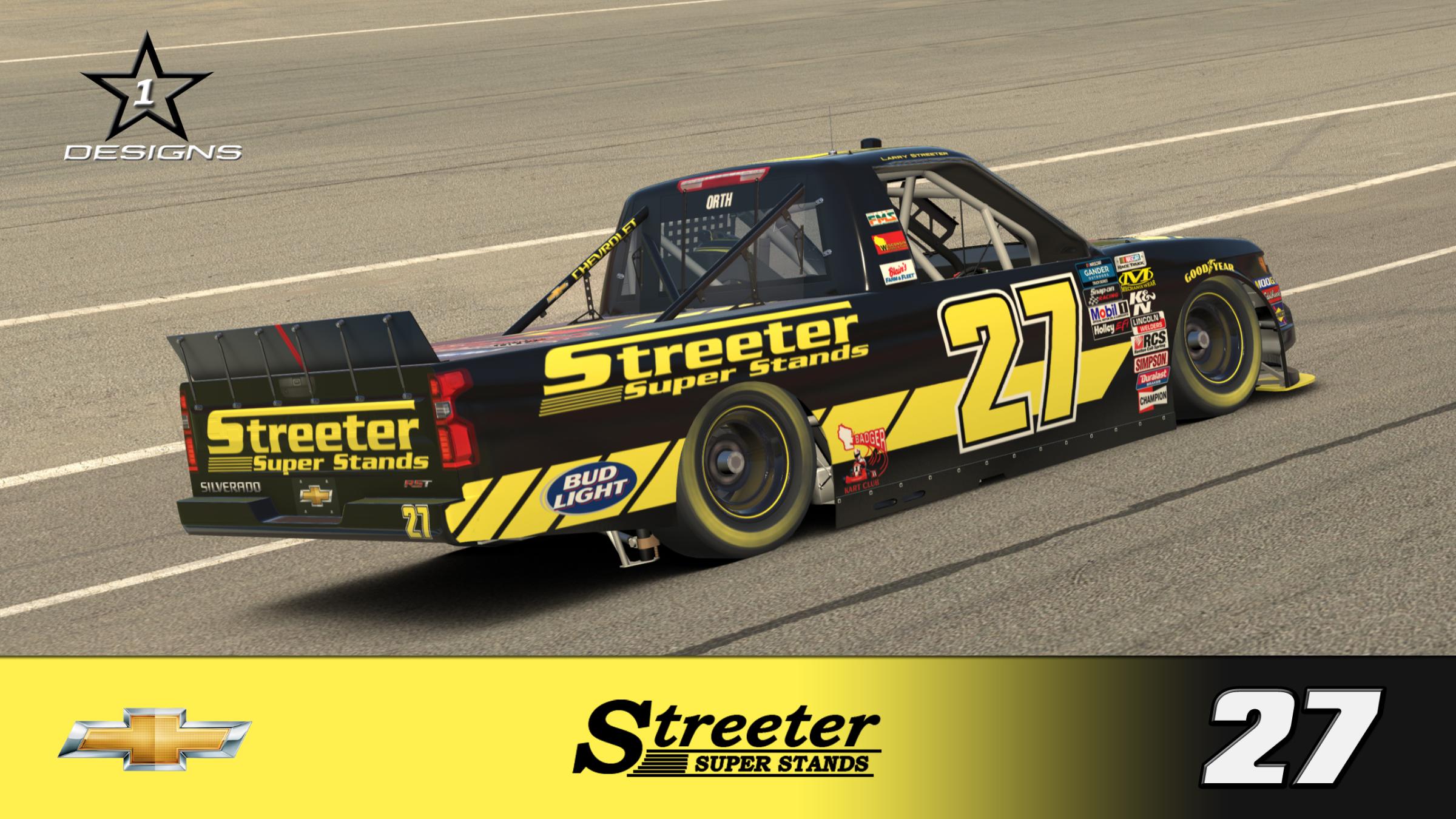 Streeter Super Stands Chevy Truck by Nicholas Orth Trading Paints