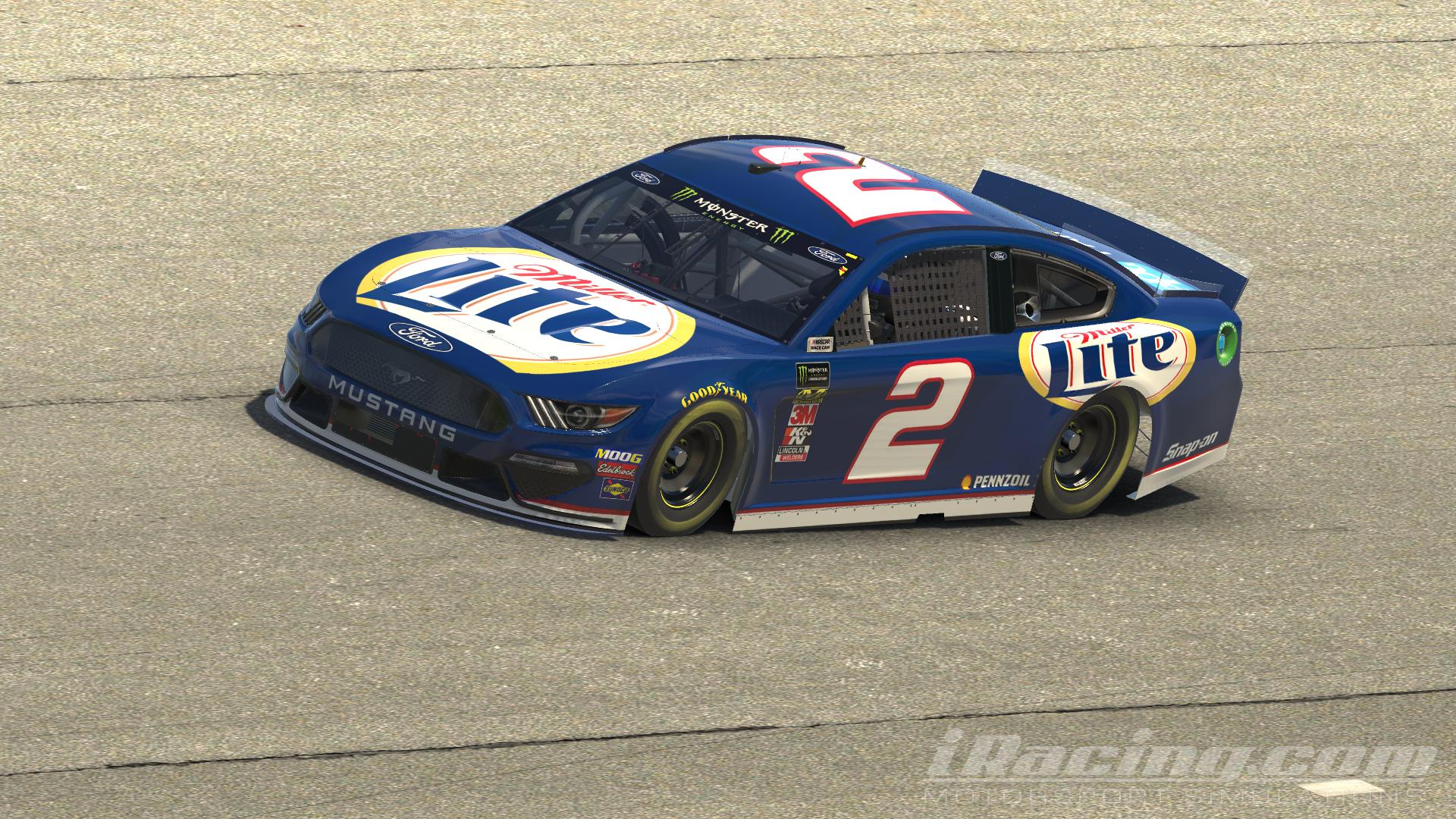 Rusty Wallace Miller Lite 2001 by Thomas J Trading Paints