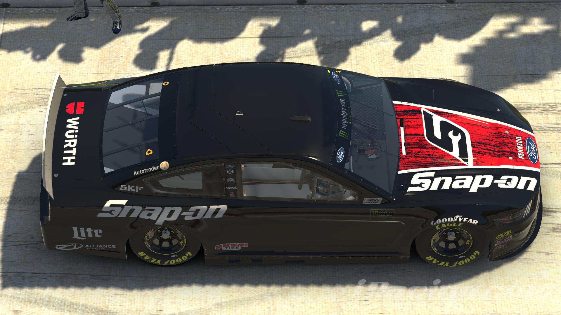 brad keselowski snap on die cast car