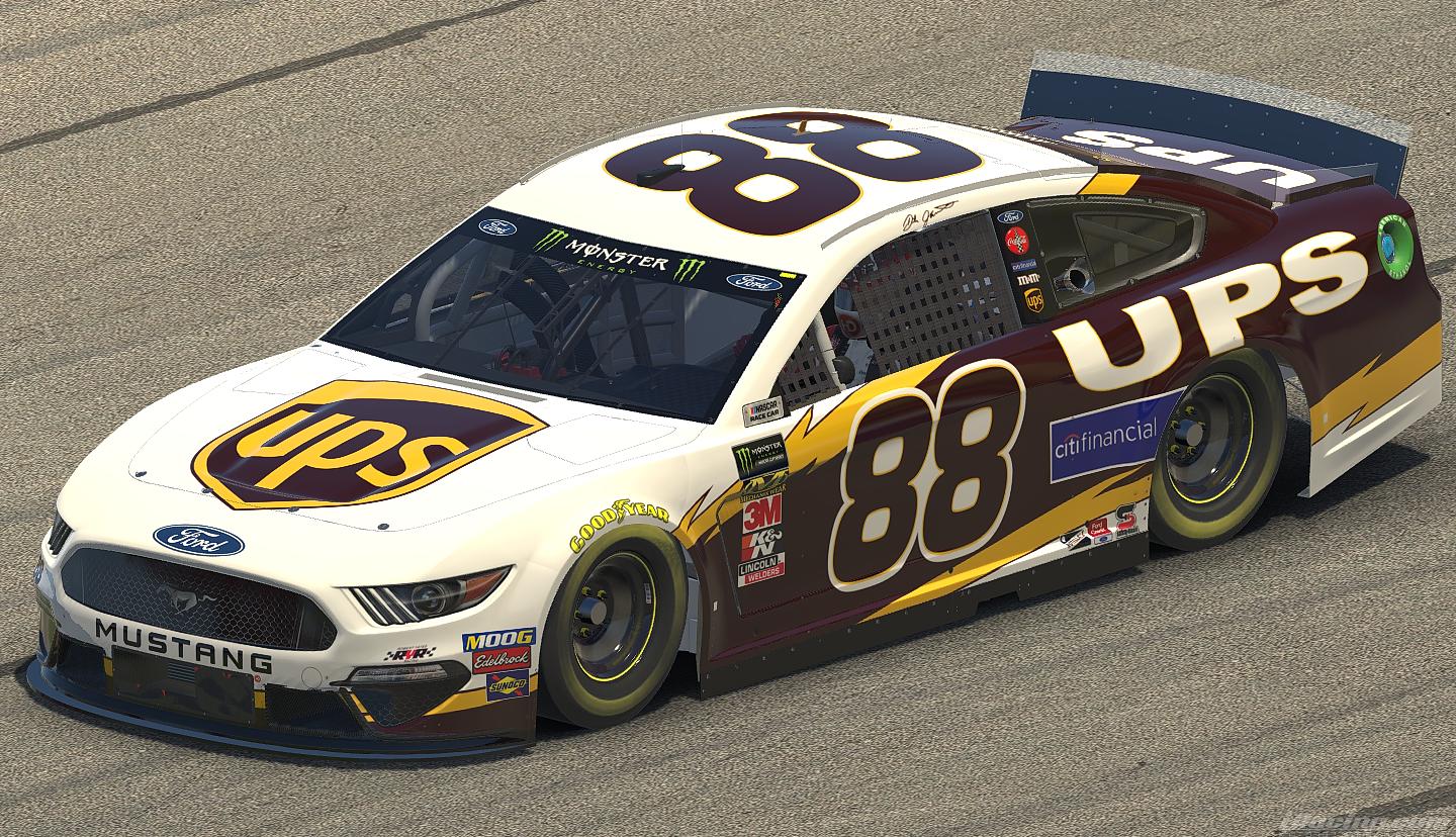 dale jarrett ups racing shirt