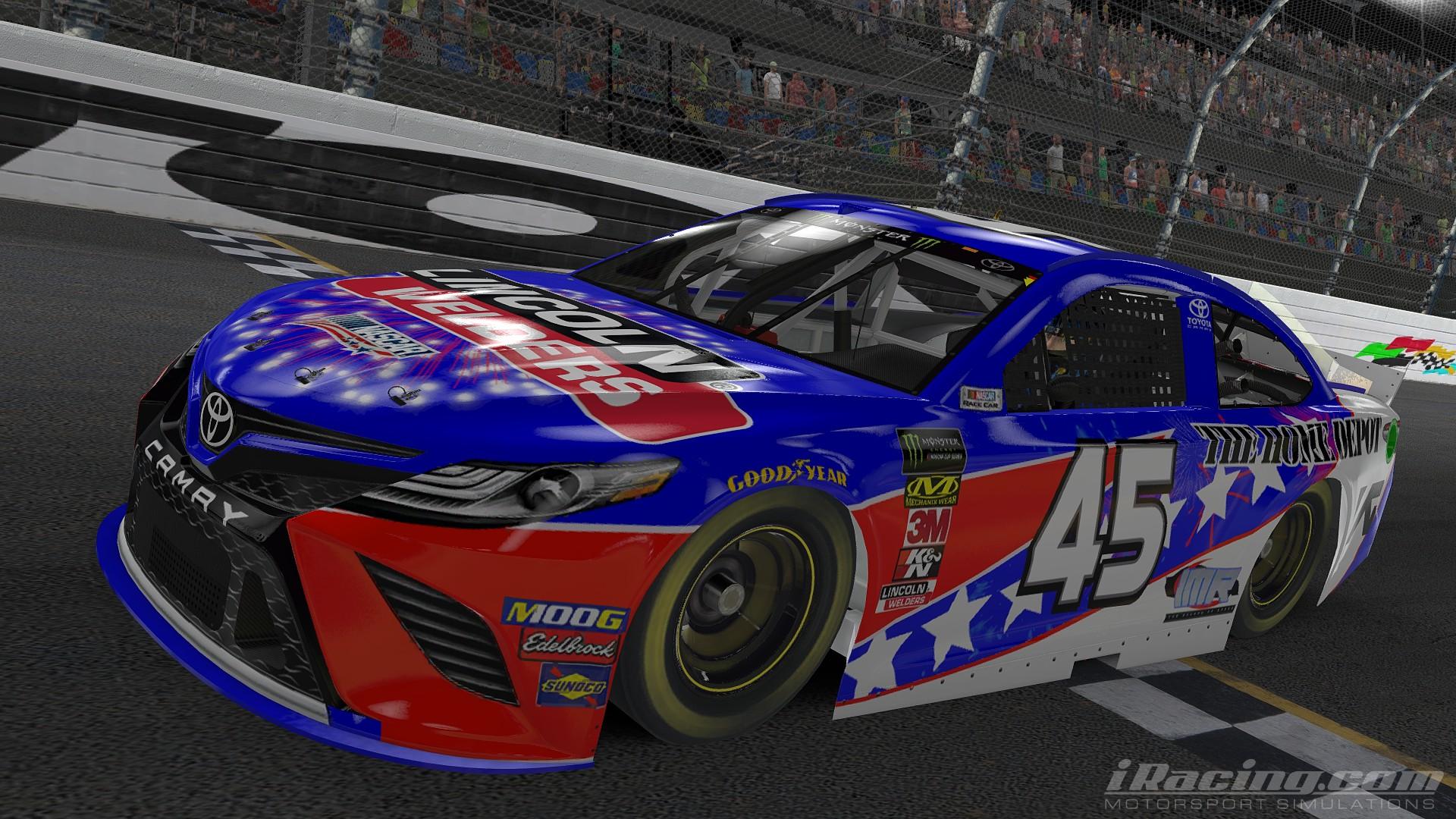Lincoln Welders/The Home Depot Patriotic Scheme by Luis O. Trading