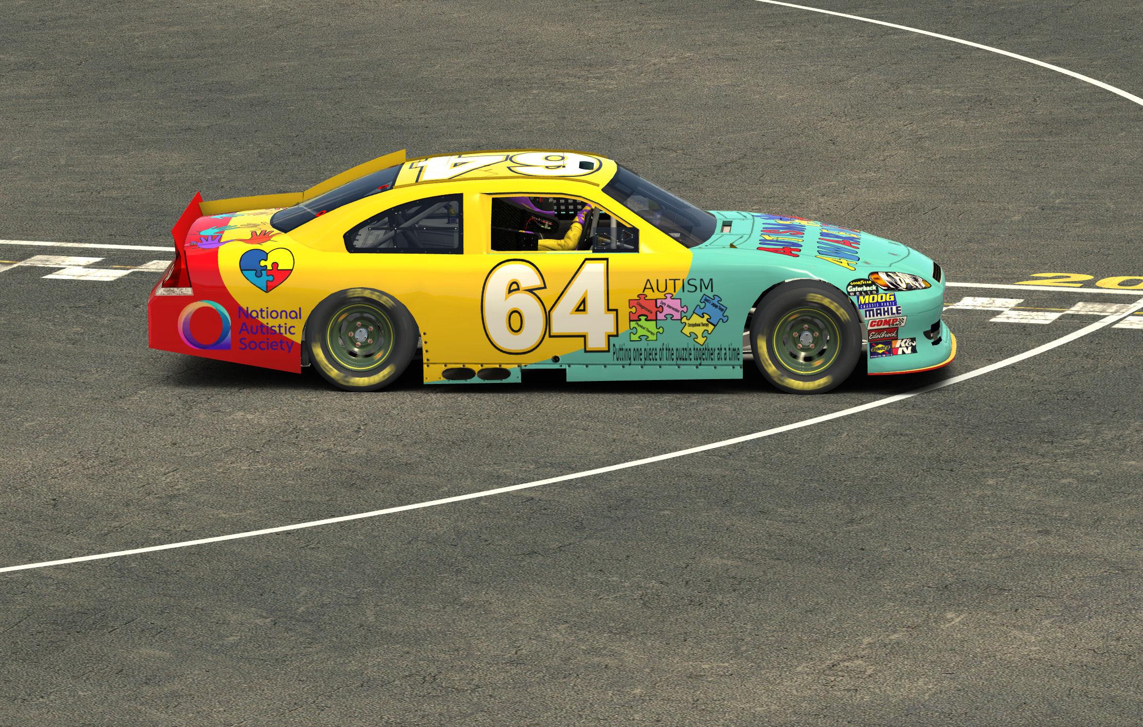 Autism Awareness Car by Charles D Shoemaker Jr Trading Autism Awareness Car by Charles D Shoemaker Jr Trading