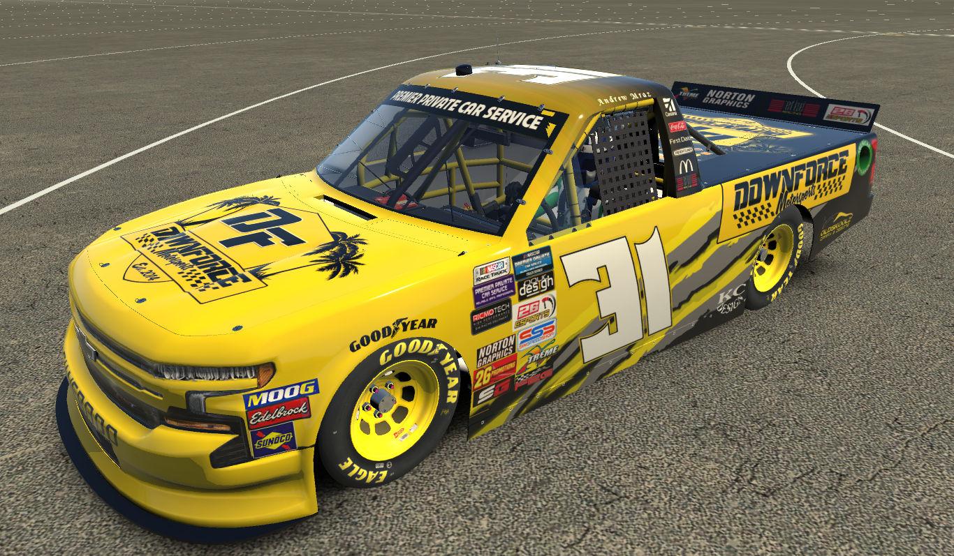 DownForce Motorsports Team Truck 31 by KC Duncan Trading Paints