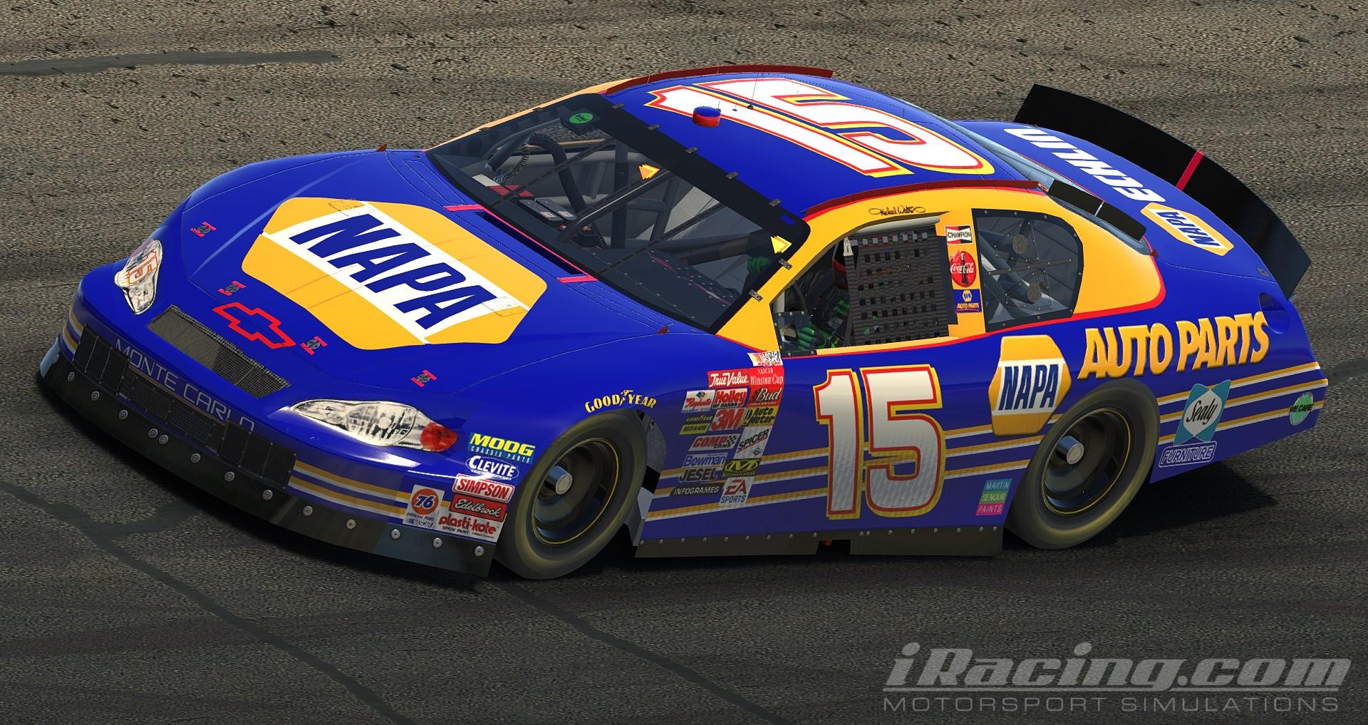 Michael Waltrip NAPA 2001 Chevy Monte Carlo by Nicholas Doucette