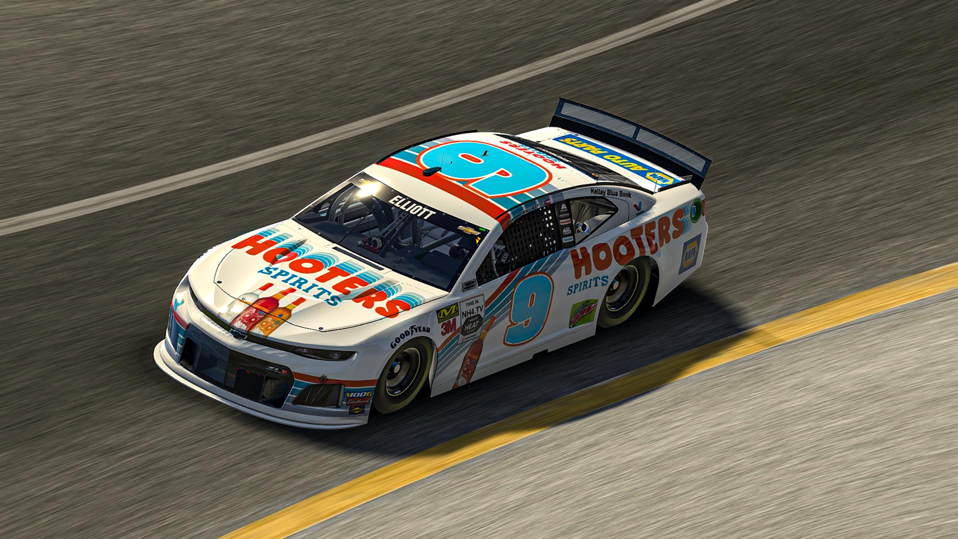 Preview of Chase Elliot - 2019 Hooters Spirits  by Nicholas H.