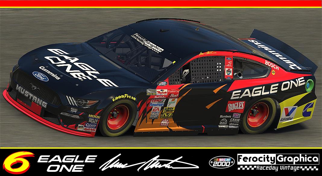 2000 #6 Mark Martin Eagle One (V1) Ford Winston Cup NO ...