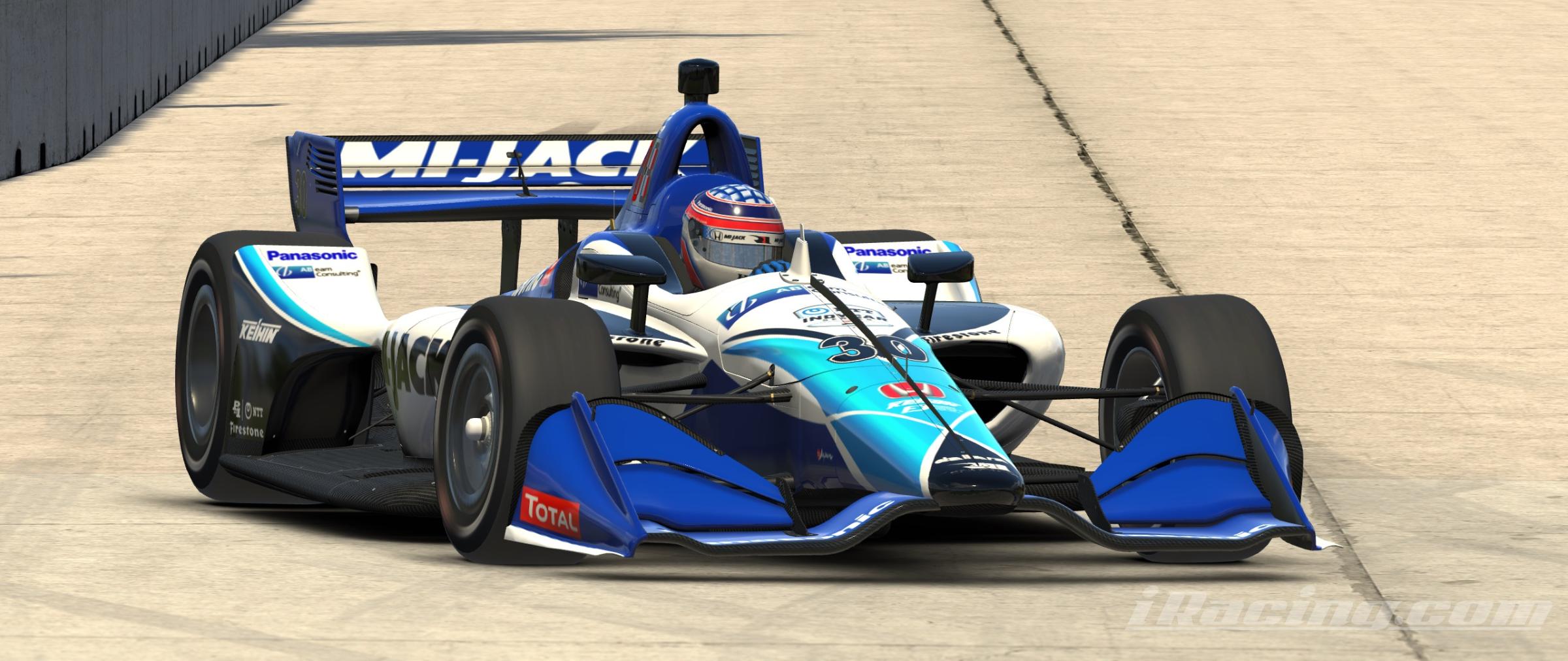 Rahal Letterman Lanigan Racing 30 Takuma Sato 2019 by Noriyuki Mizuno