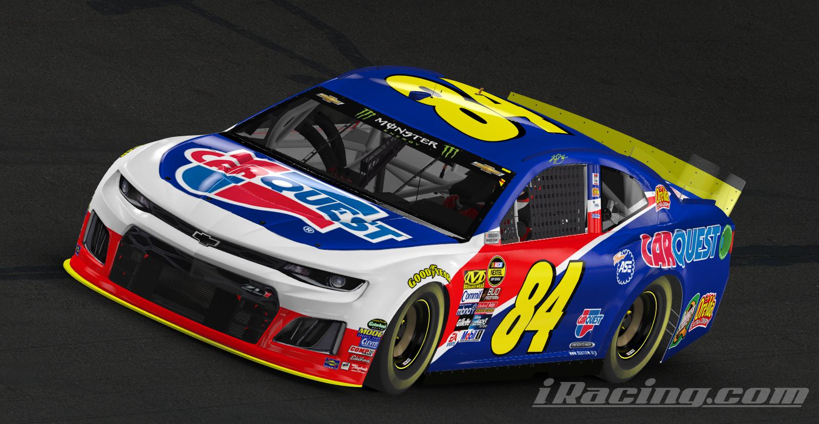 Kyle Busch 2004 Carquest Camaro by Aly Osman Trading Paints