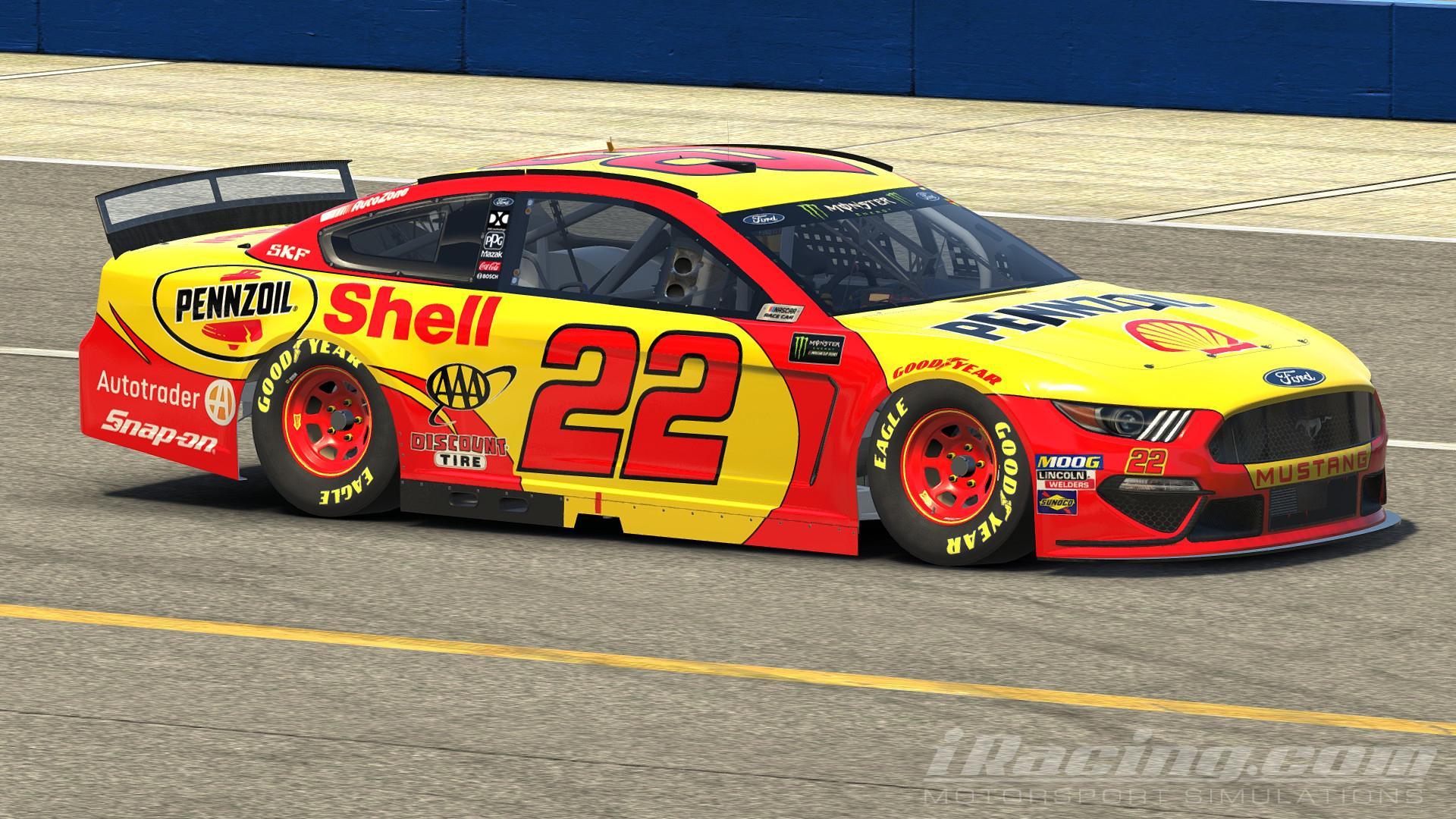 Shell Pennzoil Throwback by Scott Pierchorowicz - Trading Paints
