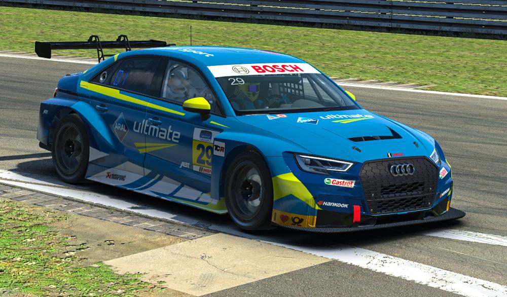 Aral Ultimate DTM 2019 Audi RS 3 LMS by Daniel R. Trading Paints