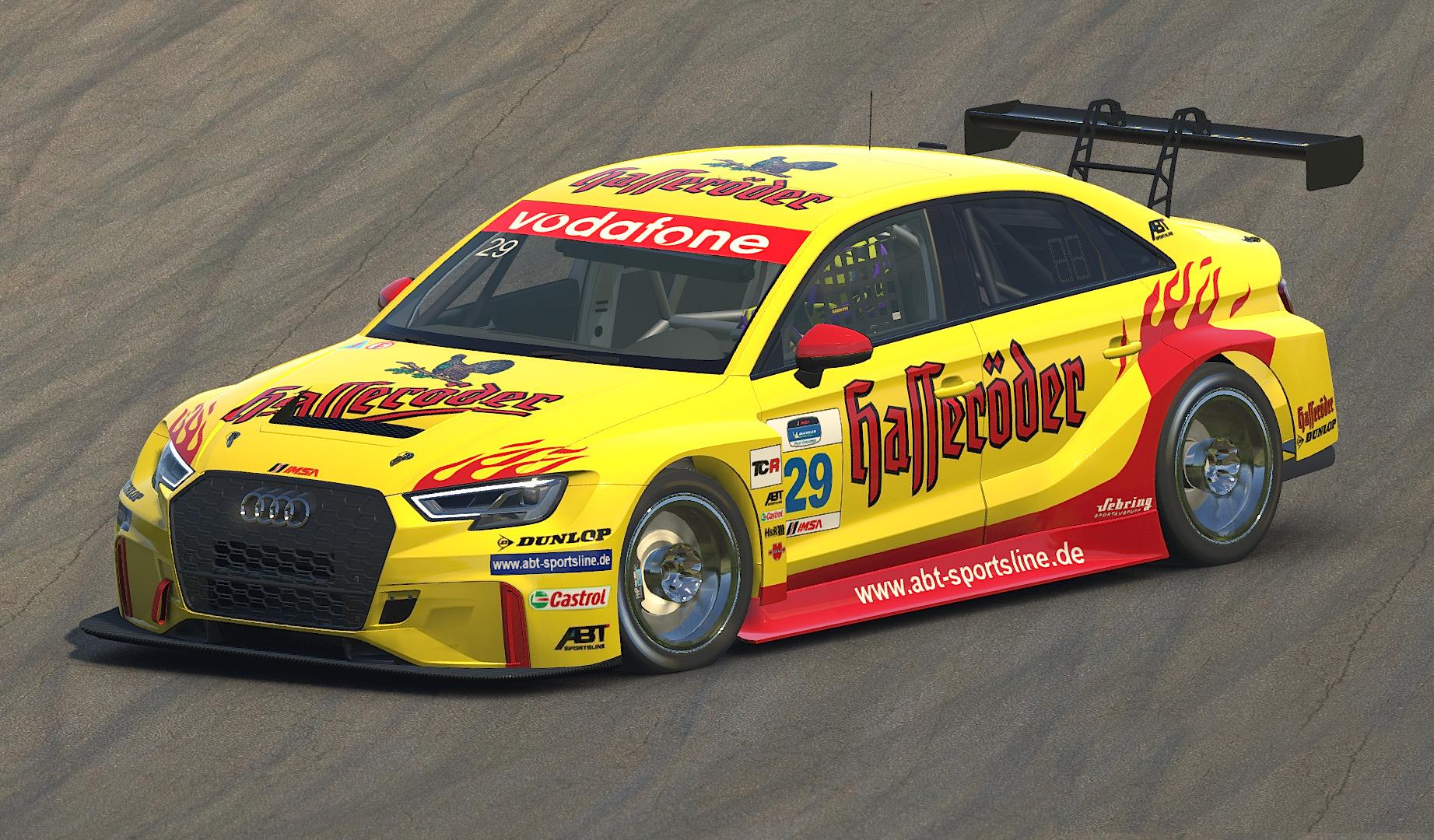 ABT Hasseröder DTM 2002 RED Audi RS 3 LMS by Daniel R. Trading Paints