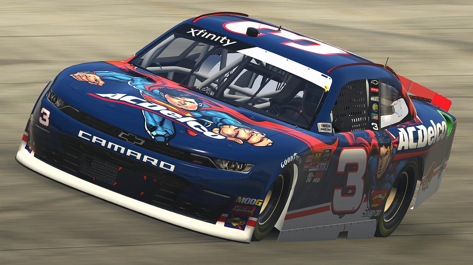 dale earnhardt jr superman car