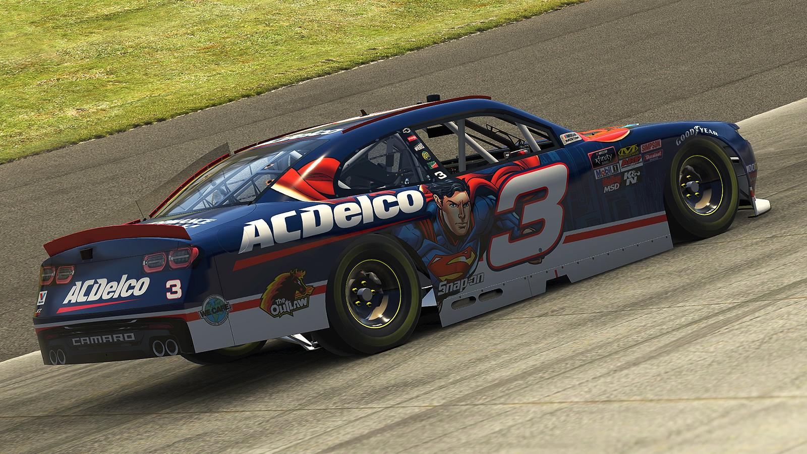dale earnhardt jr superman car