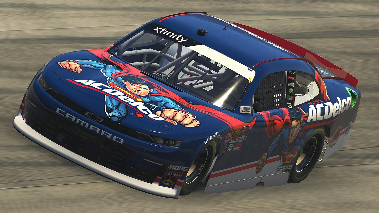 dale earnhardt jr superman car
