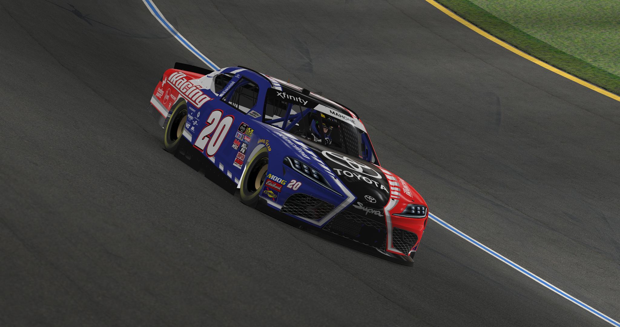 Preview of iRacing Supra (Christopher Bell Helmet version) by Anthony Mahone