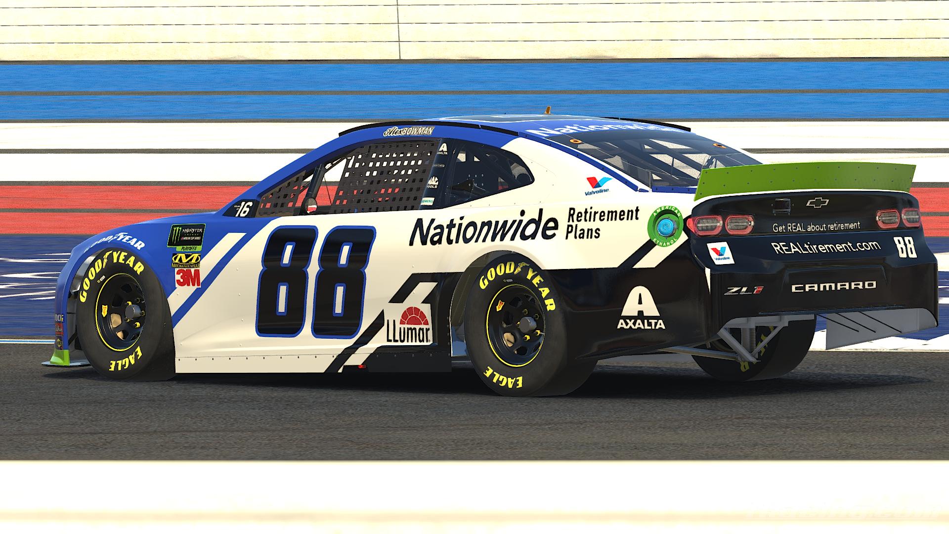 Preview of Alex Bowman Nationwide Retirement 2019 by Alexander L Russell