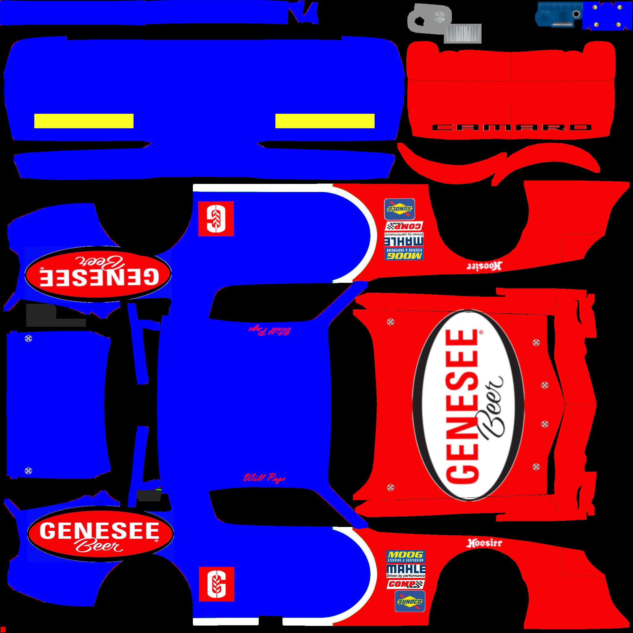 Genesee Brewing company street stock by Matthew McLane Trading Paints