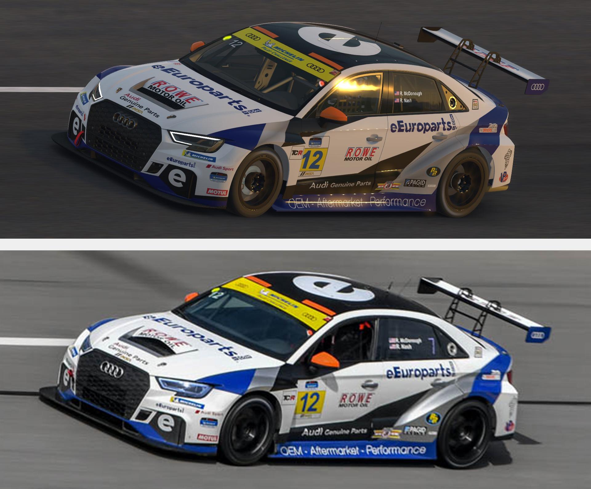 12 ROWE Racing (2019 IMSA Michelin Pilot Challenge) by