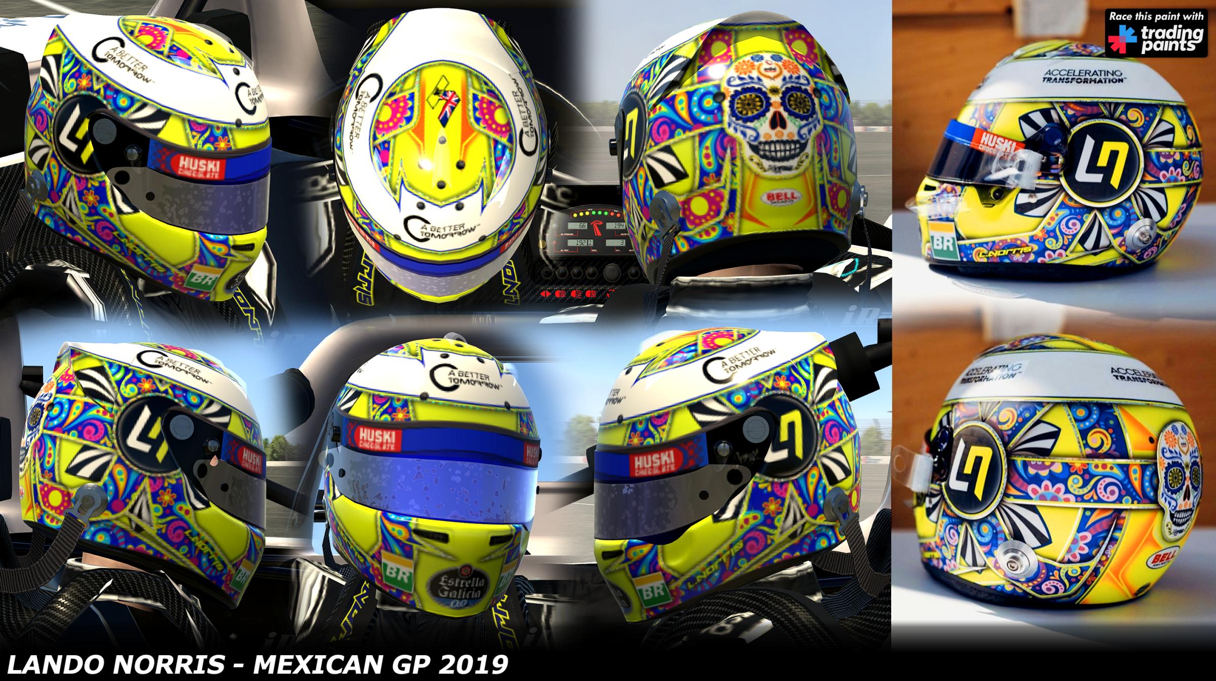 Preview of Lando Norris - Mexican GP 2019 by George Simmons