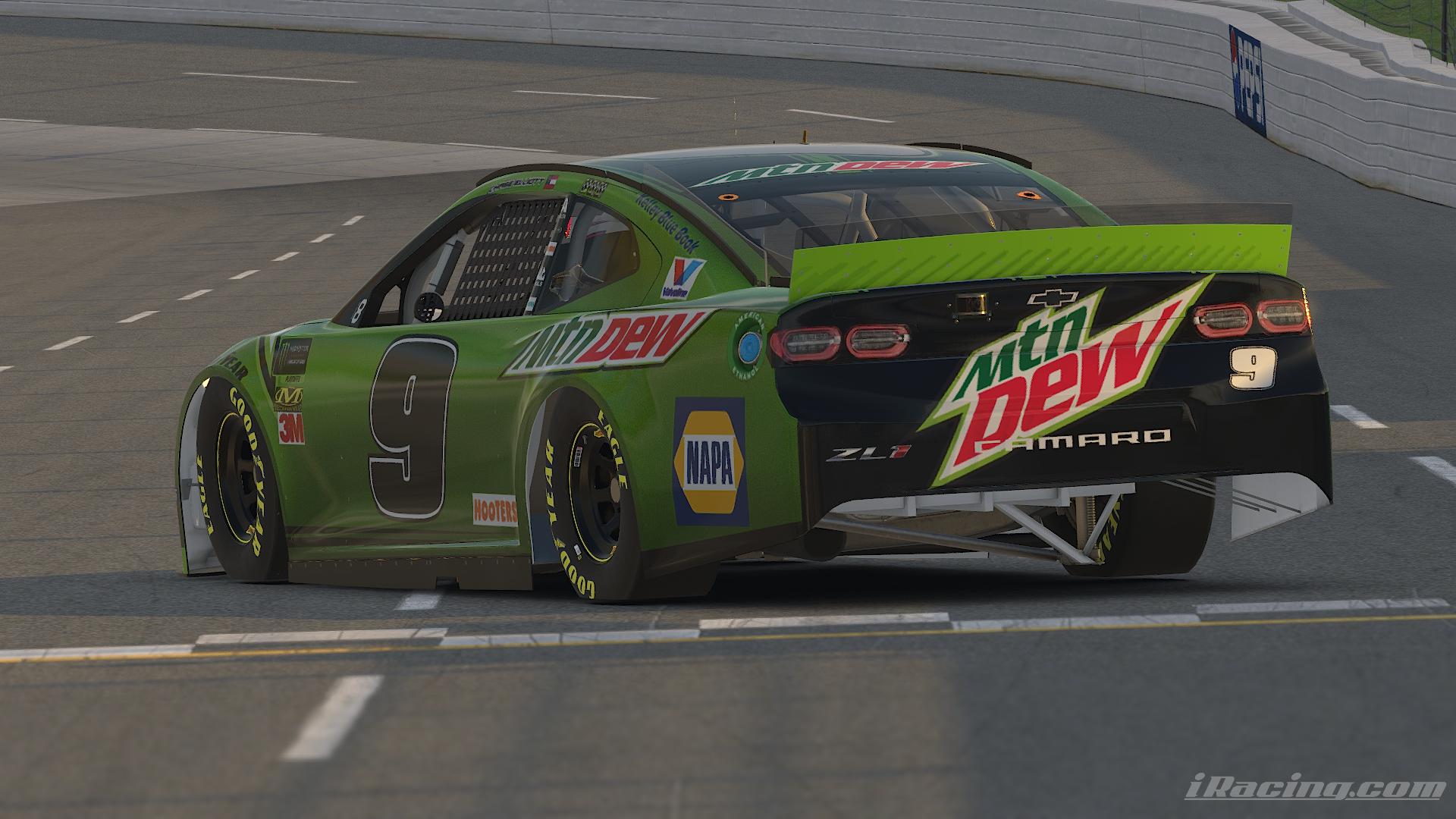 Preview of Chase Elliott Mountain Dew 2019 Round of 8 by Alexander L Russell