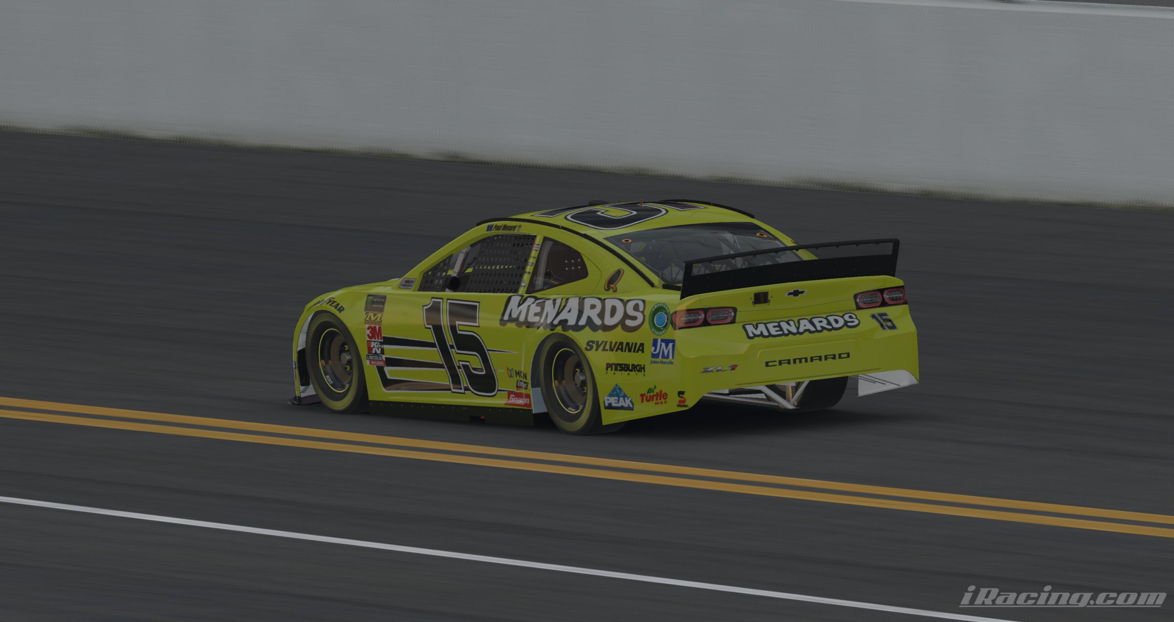 Paul Menard Menards 2007 (Without Numbers) by Jackson Menchu Trading
