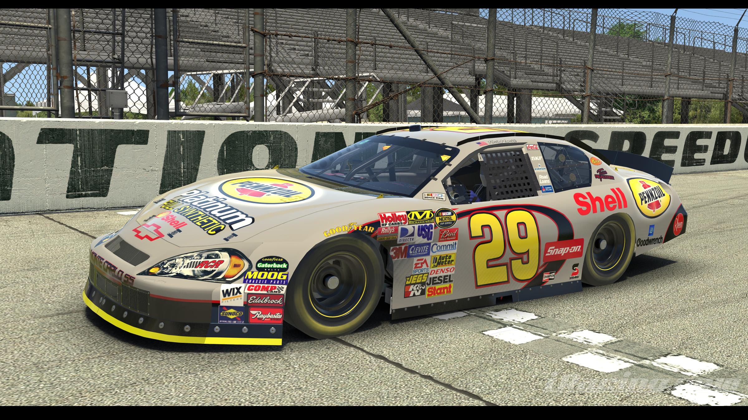 kevin harvick pennzoil car