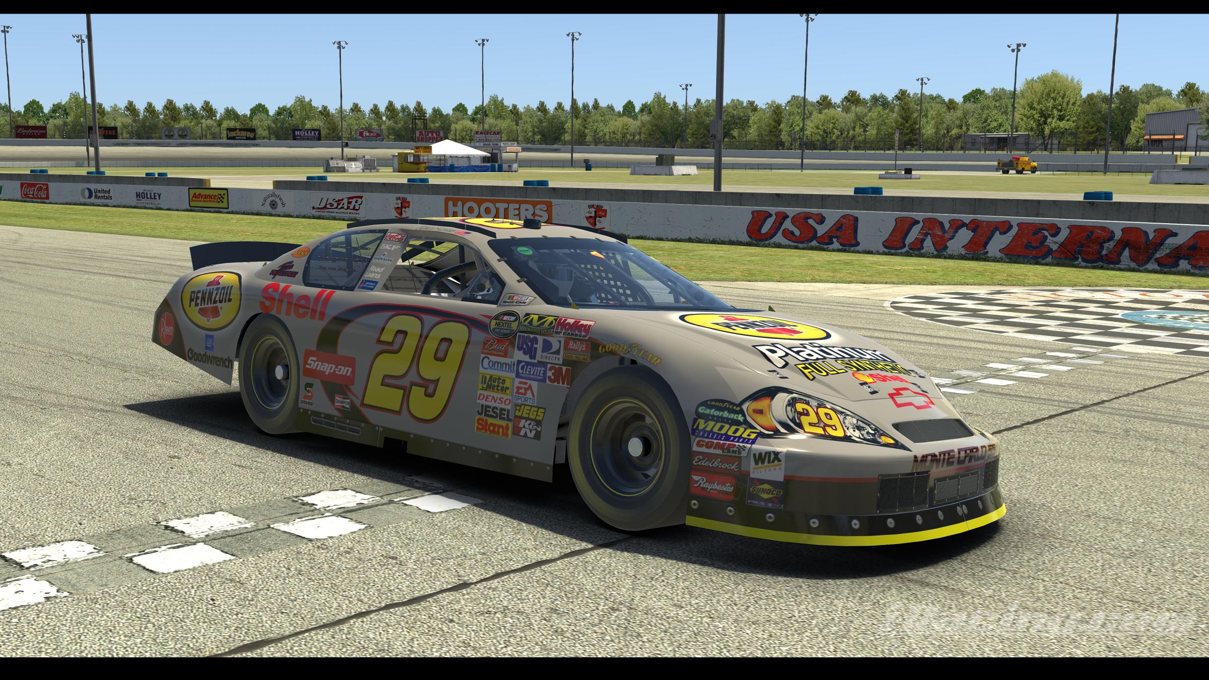 kevin harvick pennzoil car
