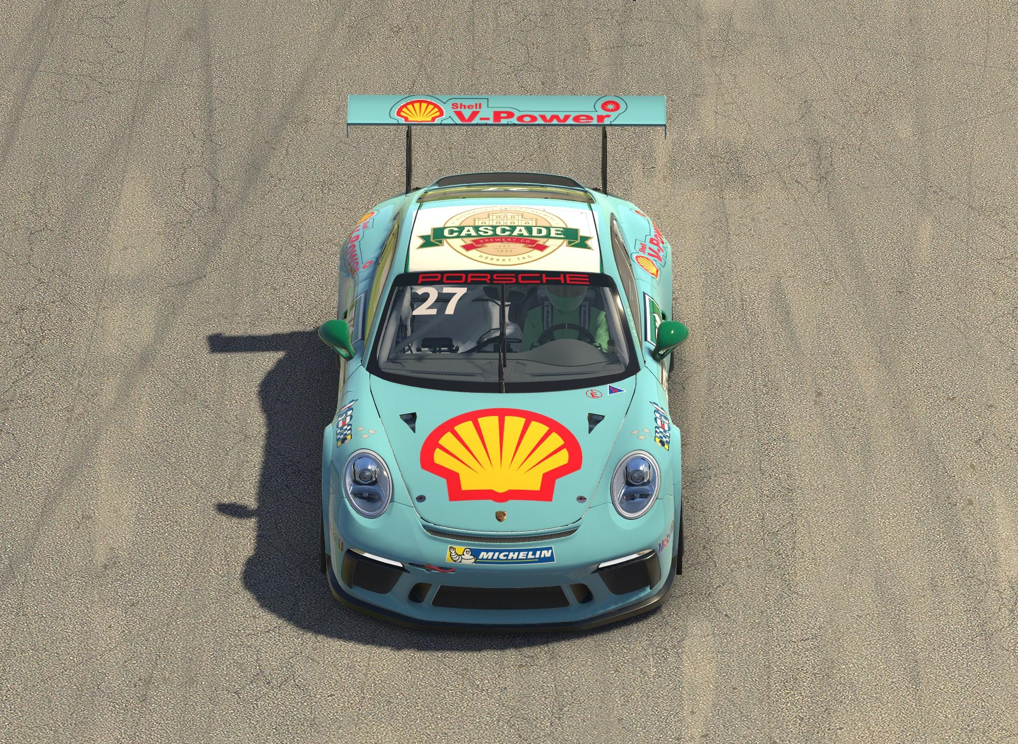 Shell Porsche 911 Cup by Glenn Batchelor - Trading Paints