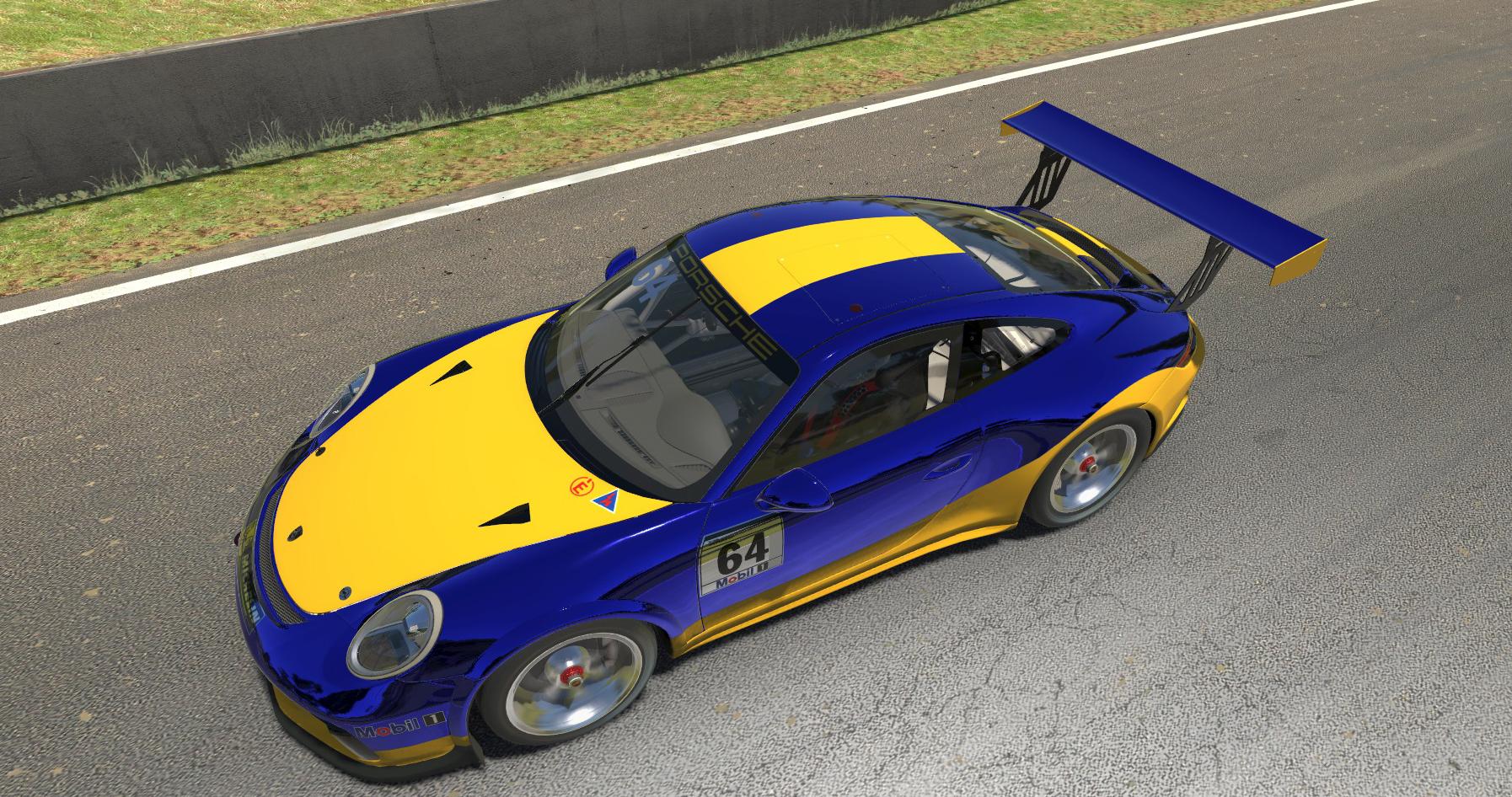 Porsche 911 BlueDream by Noel Grunder - Trading Paints