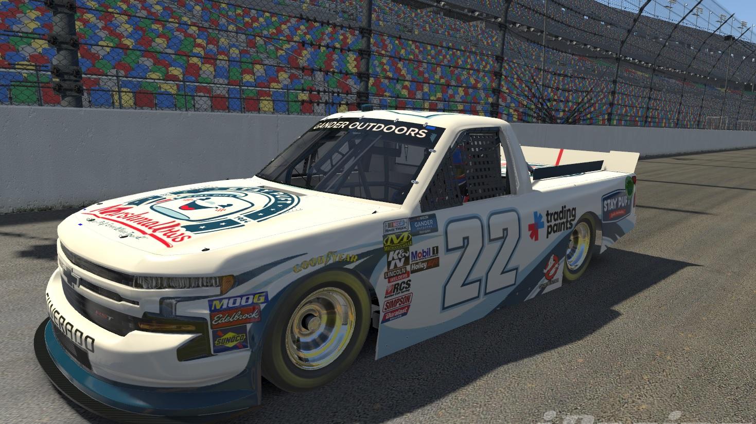 Stay Puft Marshmallow Truck Series Truck.. by Nick B. Trading Paints