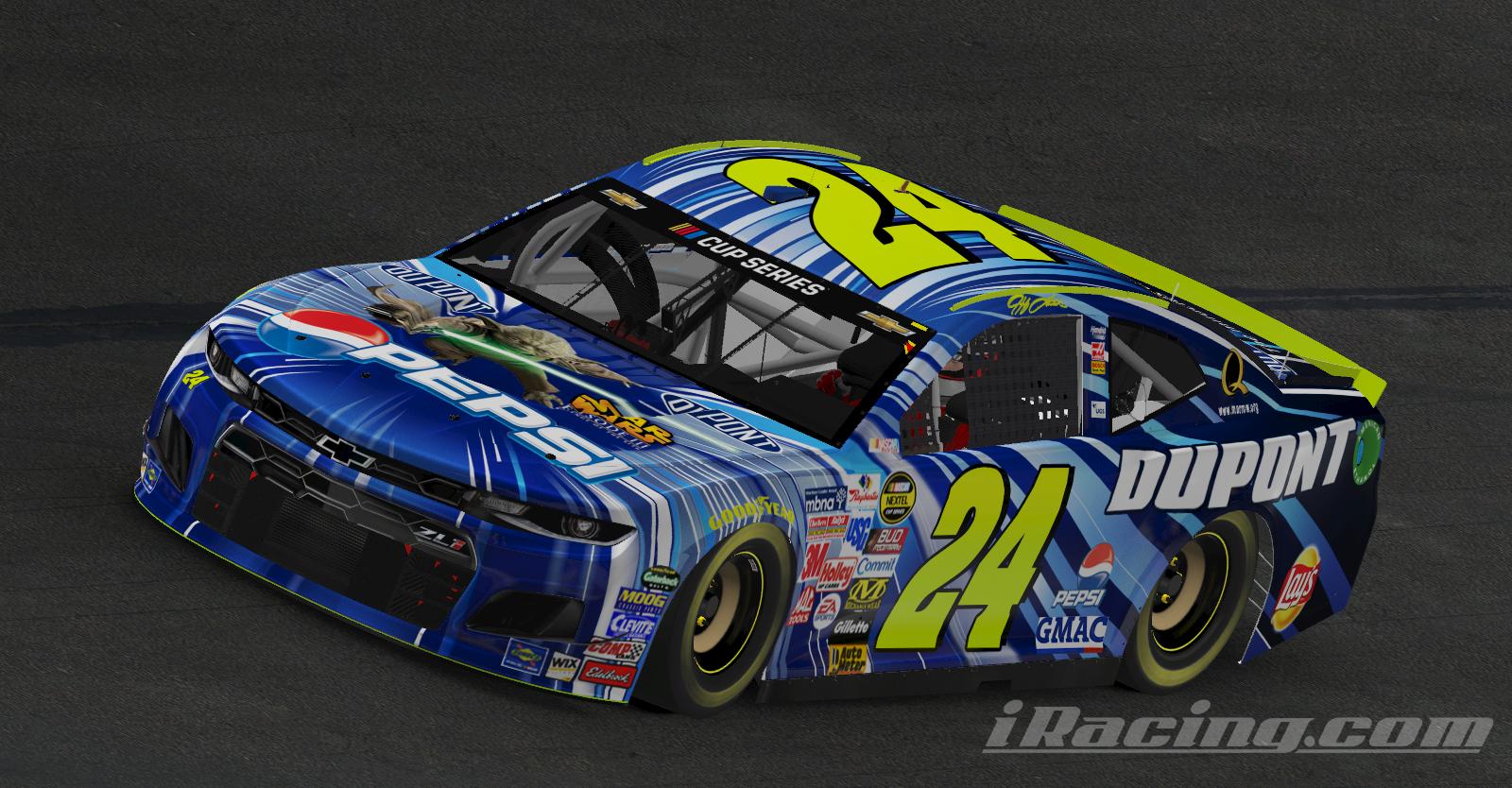 jeff gordon star wars car