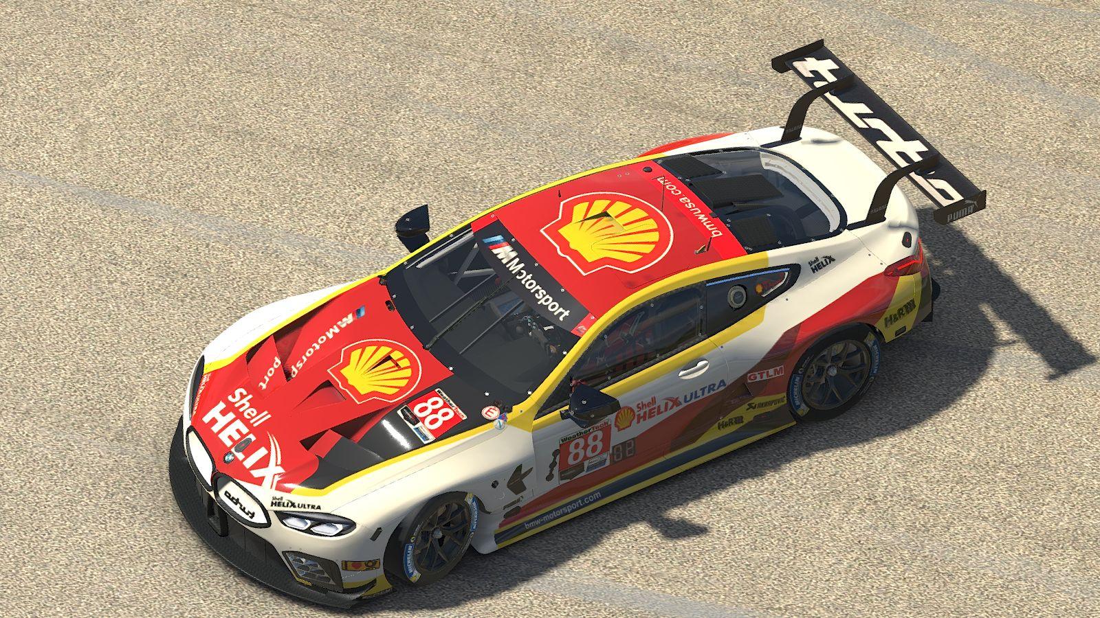 BMW M8 Shell 2018 DTM by Stephane Parent Trading Paints