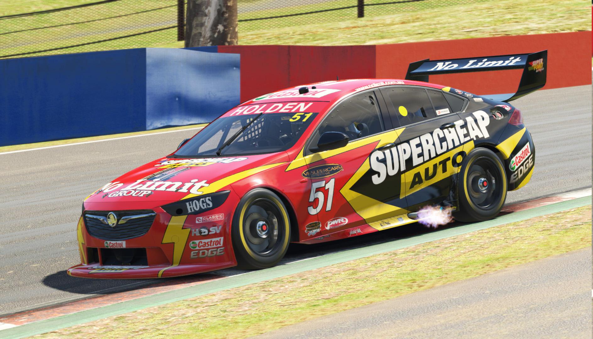 2006 Supercheap Auto Racing 51 Greg Murphy by Cam C. Trading Paints