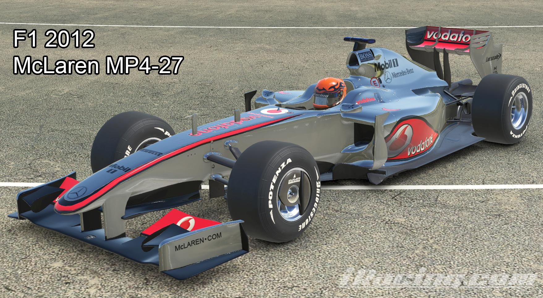 Mclaren Mp4 27 With Spec Map By Silvio Hirt Trading Paints