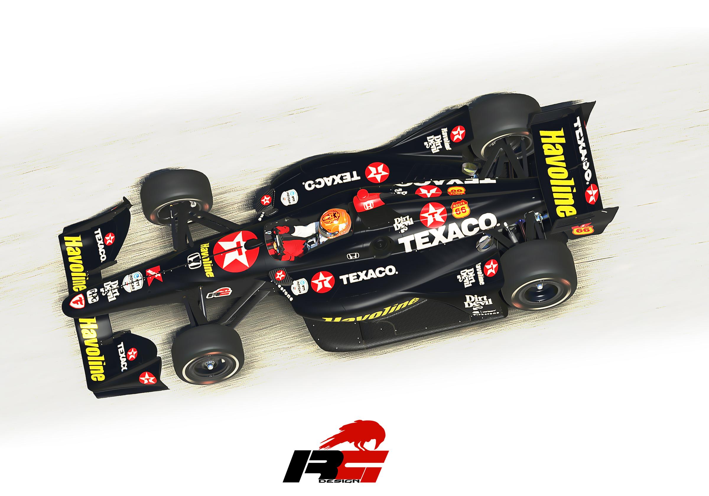 texaco dallara ir18 indycar lowrance