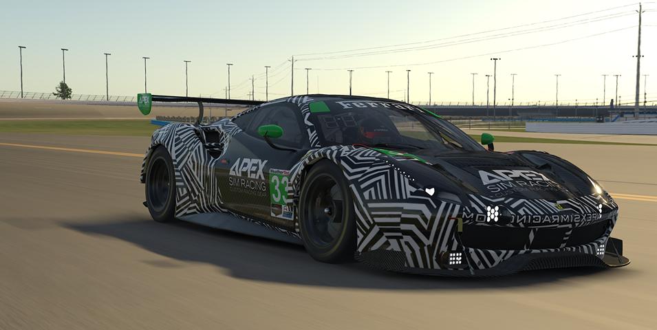 Preview of ApexSimRacing.com - Ferrari 488 GT3 by Jimmy Fisher