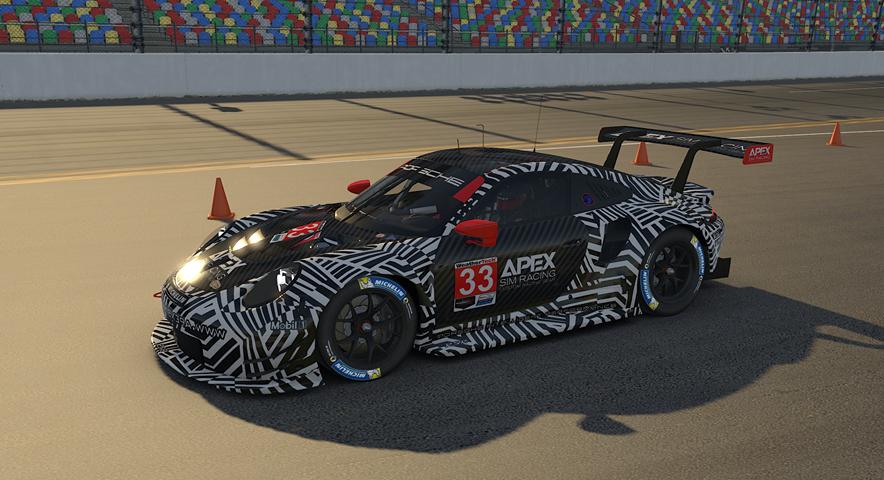 Preview of ApexSimRacing.com Porsche 911 RSR    by Jimmy Fisher
