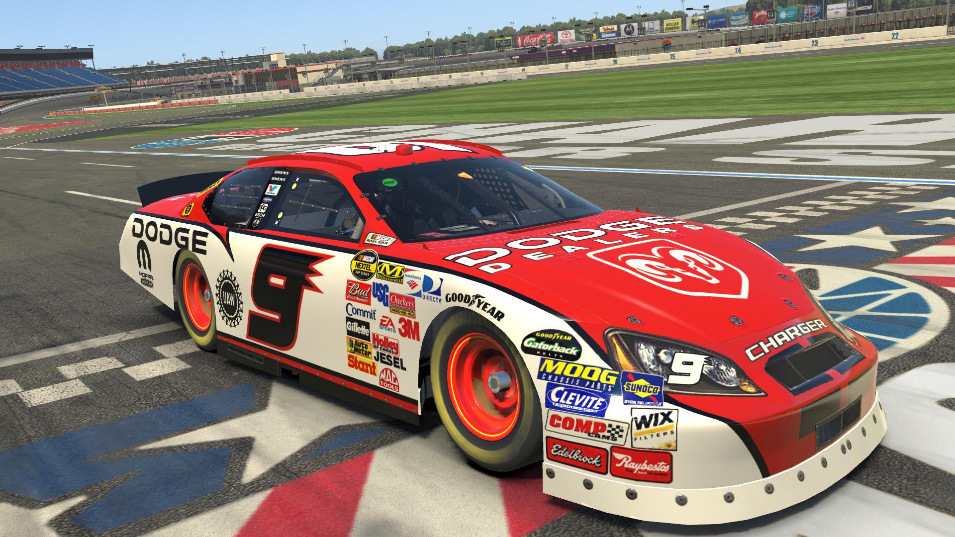 2006 9 Kasey Kahne Dodge Dealers Dodge Charger (Custom Number) by