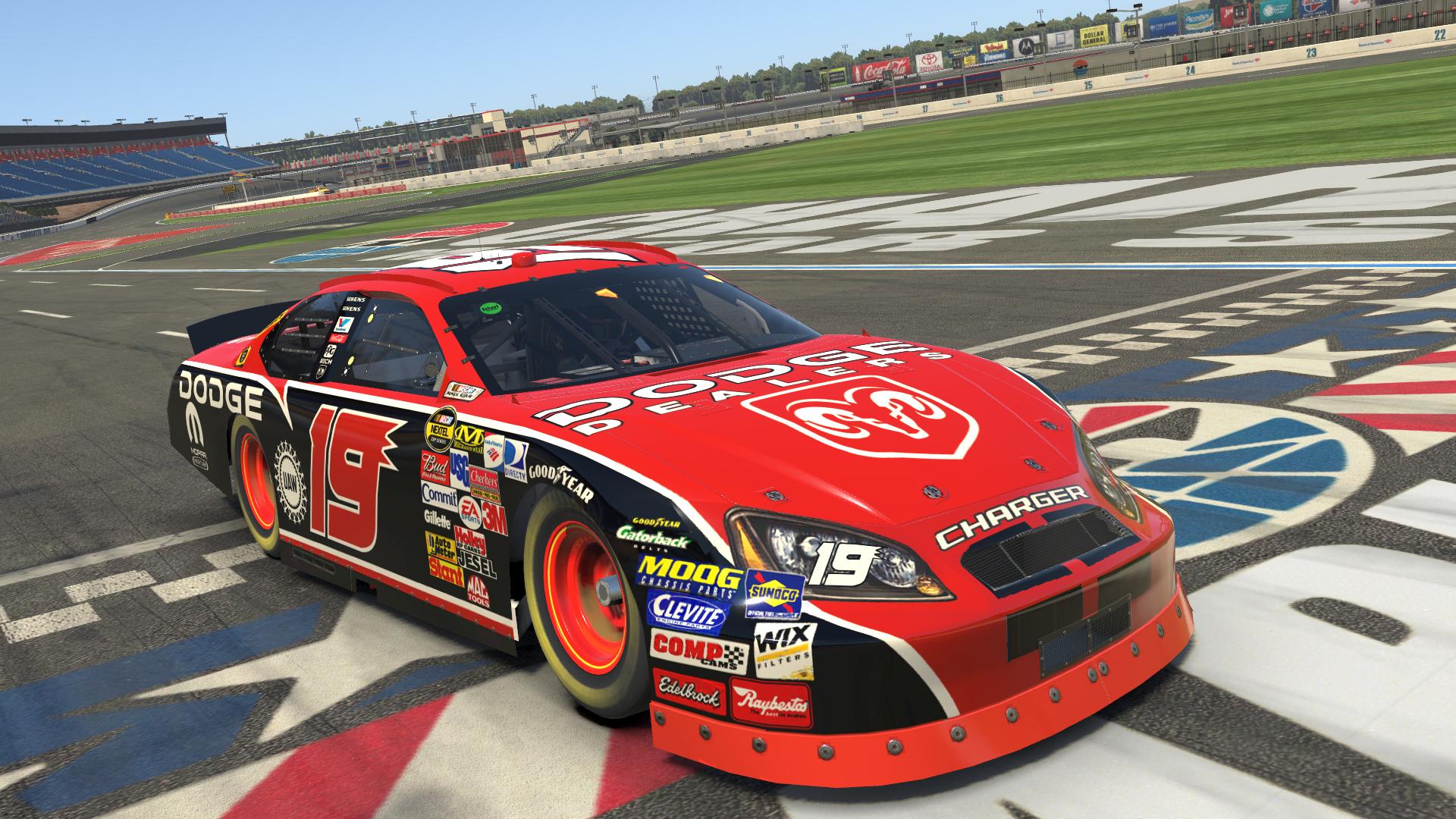 2006 19 Jeremy Mayfield Dodge Dealers Dodge Charger (Custom Number) by Marshall Newton