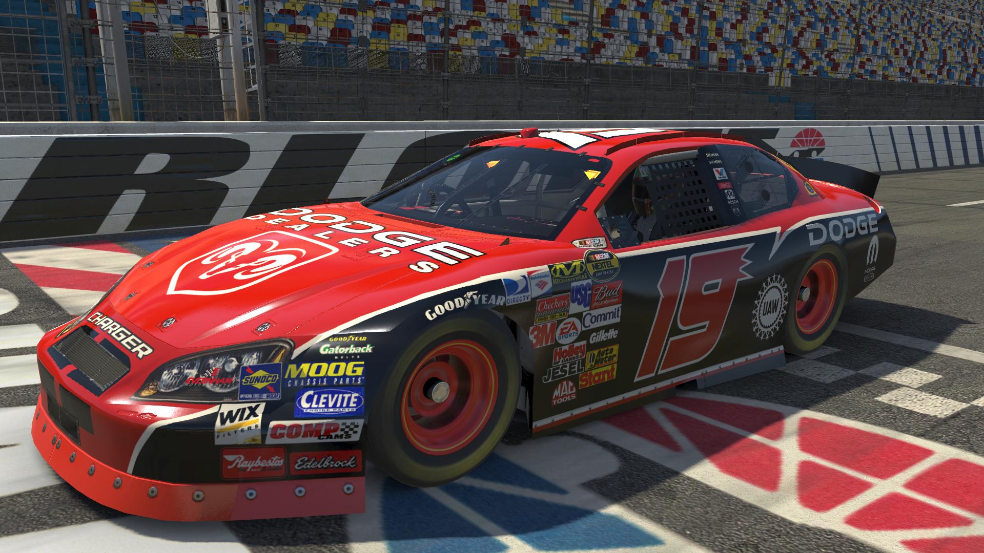 2006 19 Jeremy Mayfield Dodge Dealers Dodge Charger (Custom Number) by