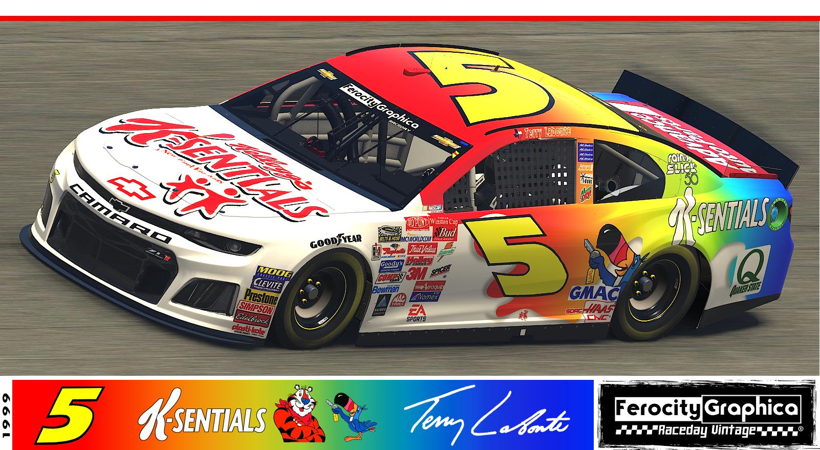 1999 5 Terry Labonte Kelloggs KSentials Chevy Winston Cup by Scott