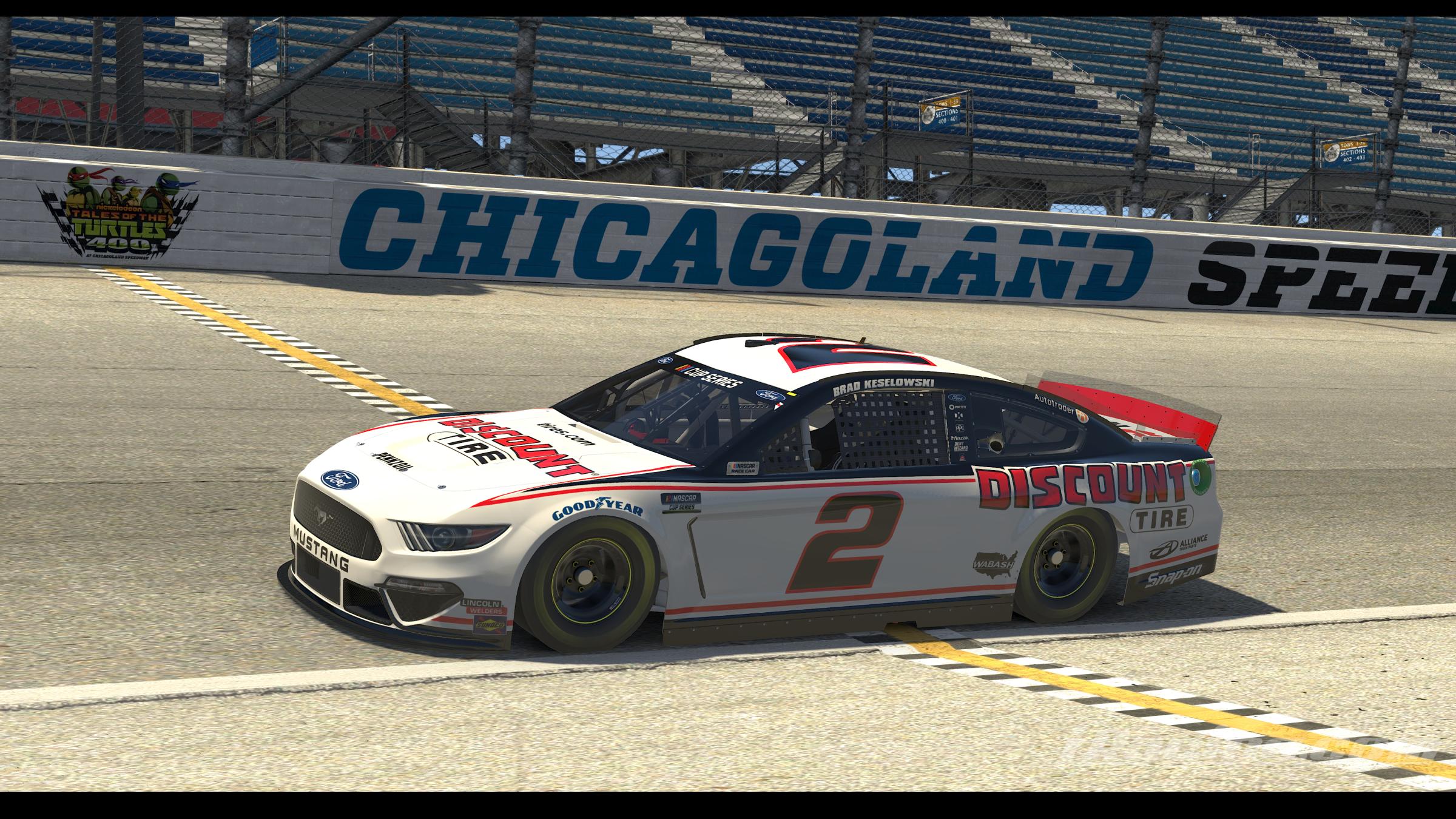 2020 Brad Keselowski Discount Tire by Thomas Sink Trading Paints